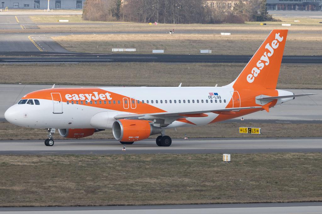 Flughafen Berlin Brandenburg: easyJet (U2 / EZY) | Operator: easyJet Europe | Airbus A319-111 A319 | OE-LQQ | MSN 3845