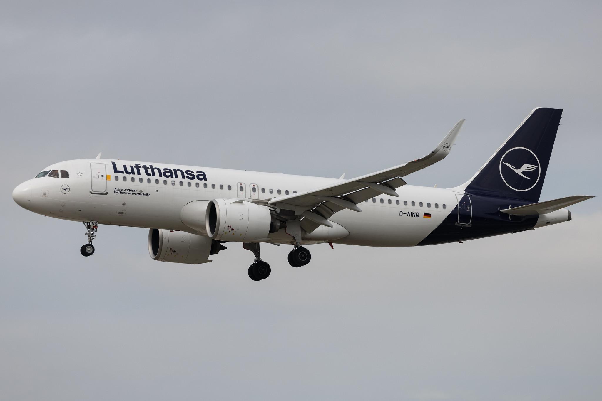 Frankfurt Airport: Lufthansa (LH / DLH) | Airbus A320-271N A20N | D-AINQ | MSN 8870