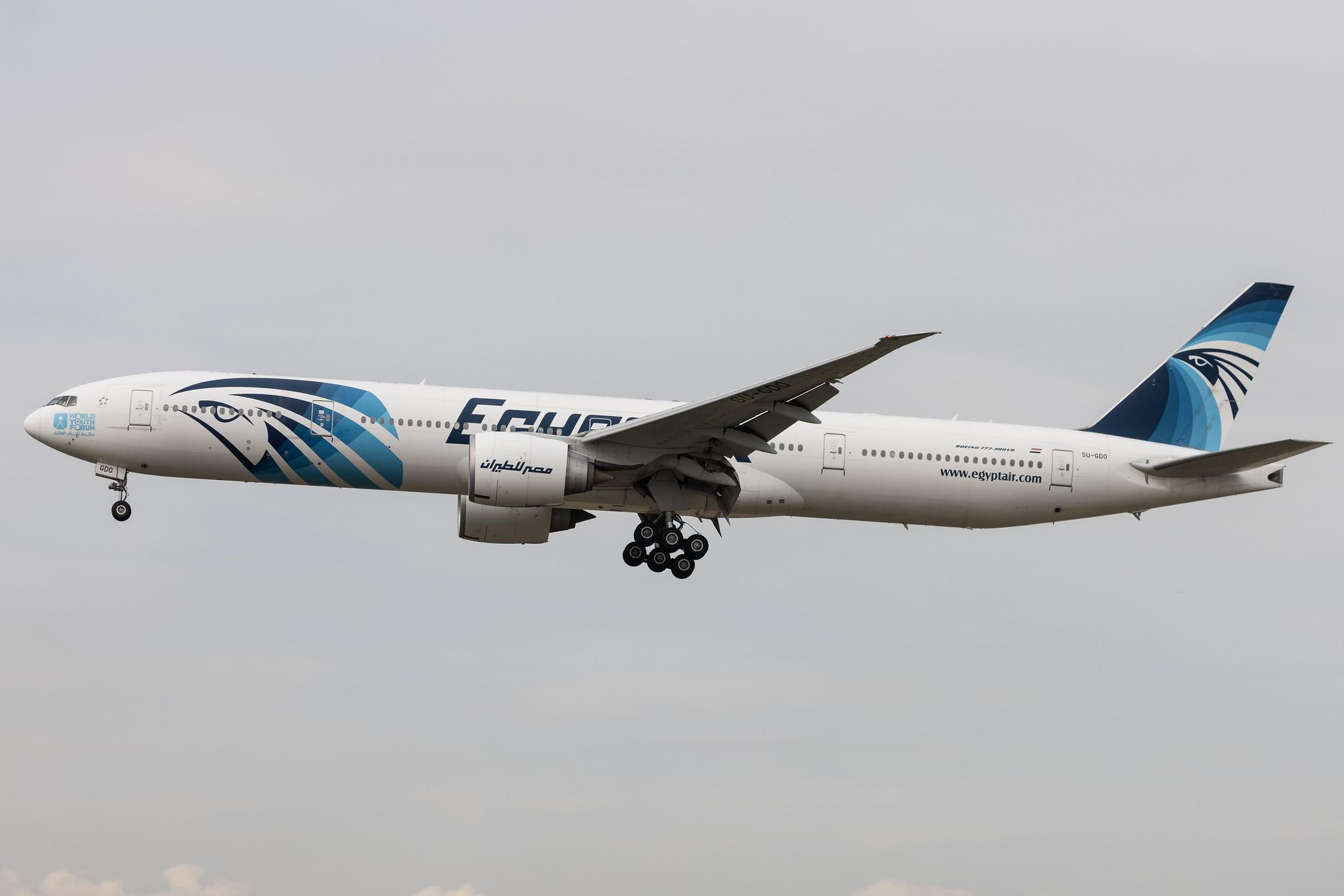 Frankfurt Airport: EgyptAir (MS / MSR) | Boeing 777-36N(ER) B77W | SU-GDO | MSN 38289