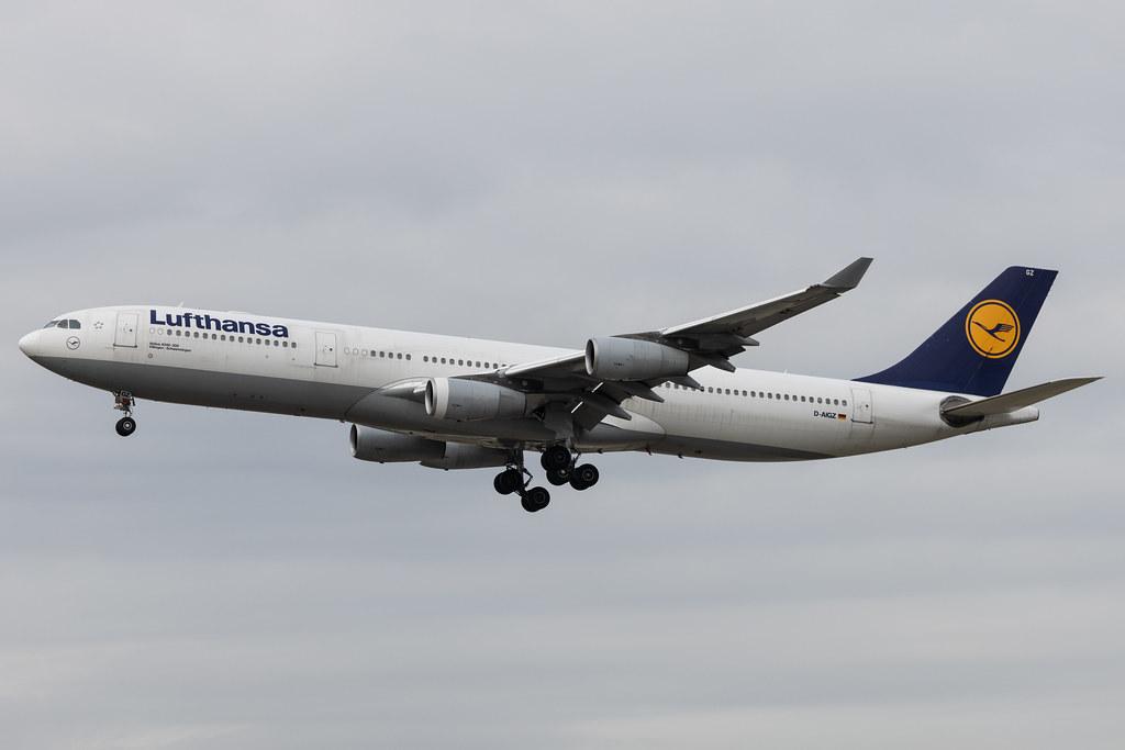 Frankfurt Airport: Lufthansa (LH / DLH) | Airbus A340-313 A343 | D-AIGZ | MSN 0347