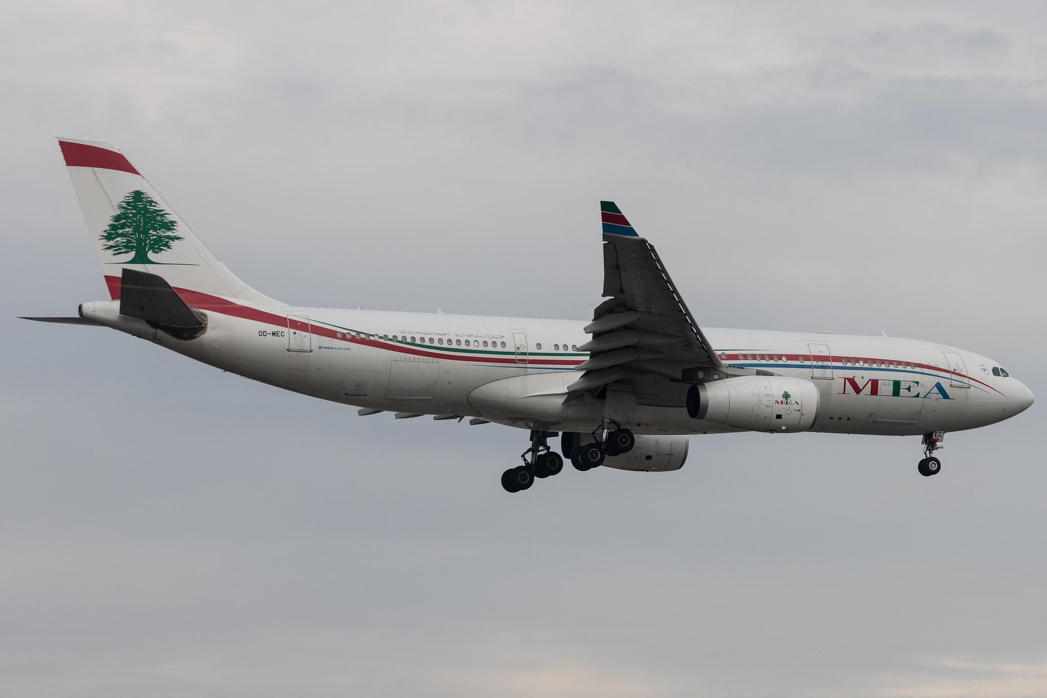 Frankfurt Airport: MEA (ME / MEA) | Airbus A330-243 A332 | OD-MEC | MSN 0995