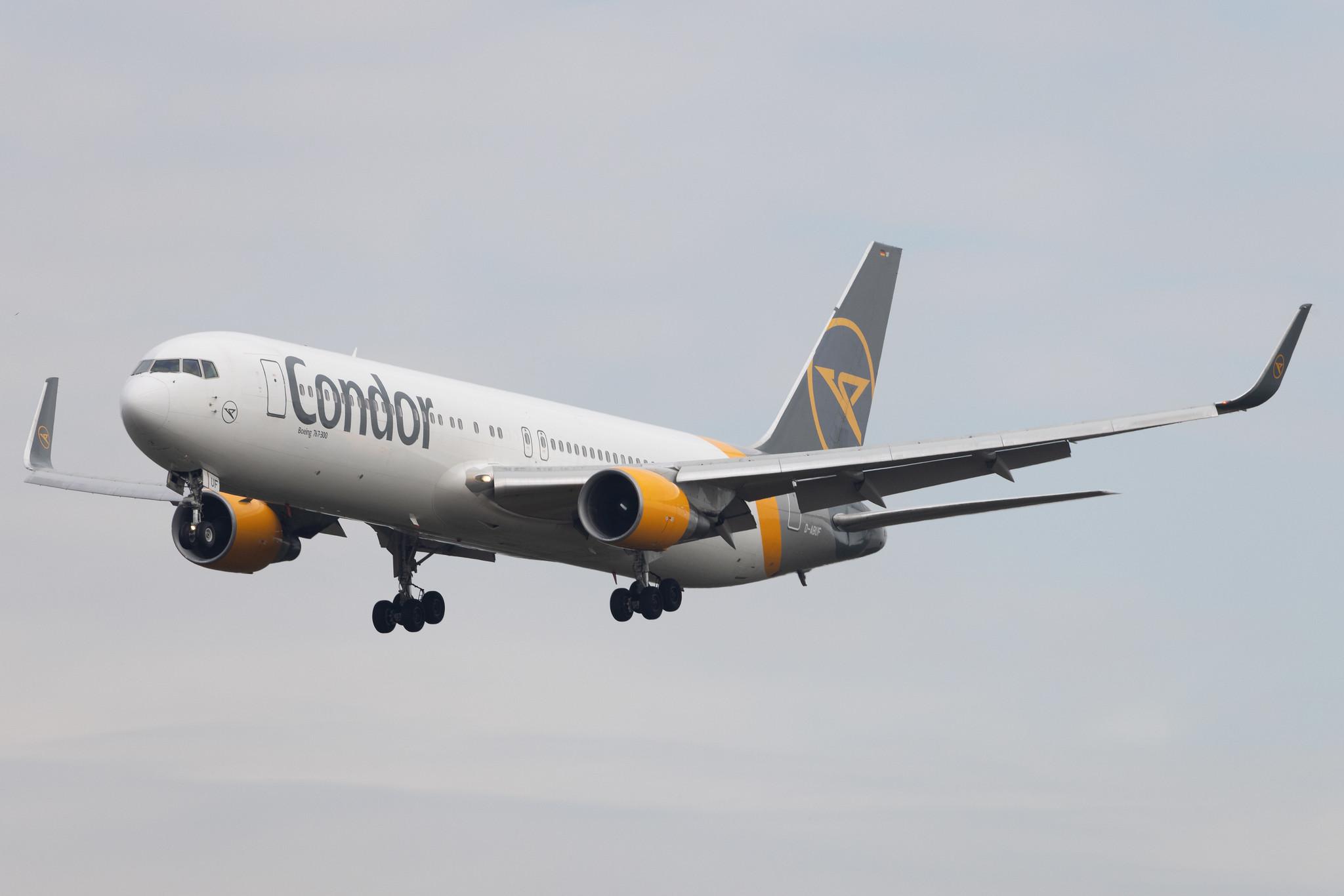 Frankfurt Airport: Condor (DE / CFG) | Boeing 767-330(ER) B763 | D-ABUF | MSN 26985
