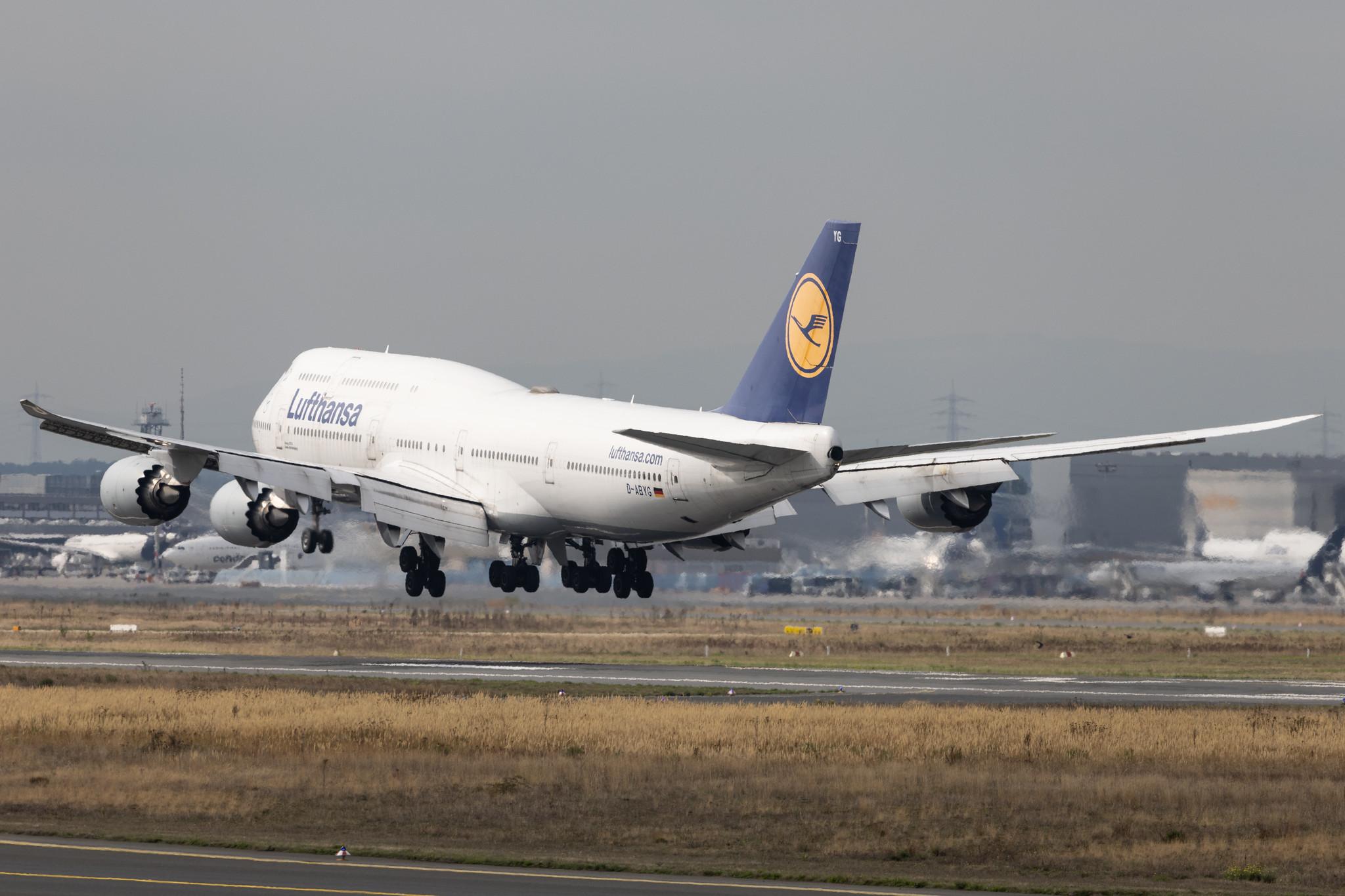 Frankfurt Airport: Lufthansa (LH / DLH) | Boeing 747-830 B748 | D-ABYG | MSN 37831