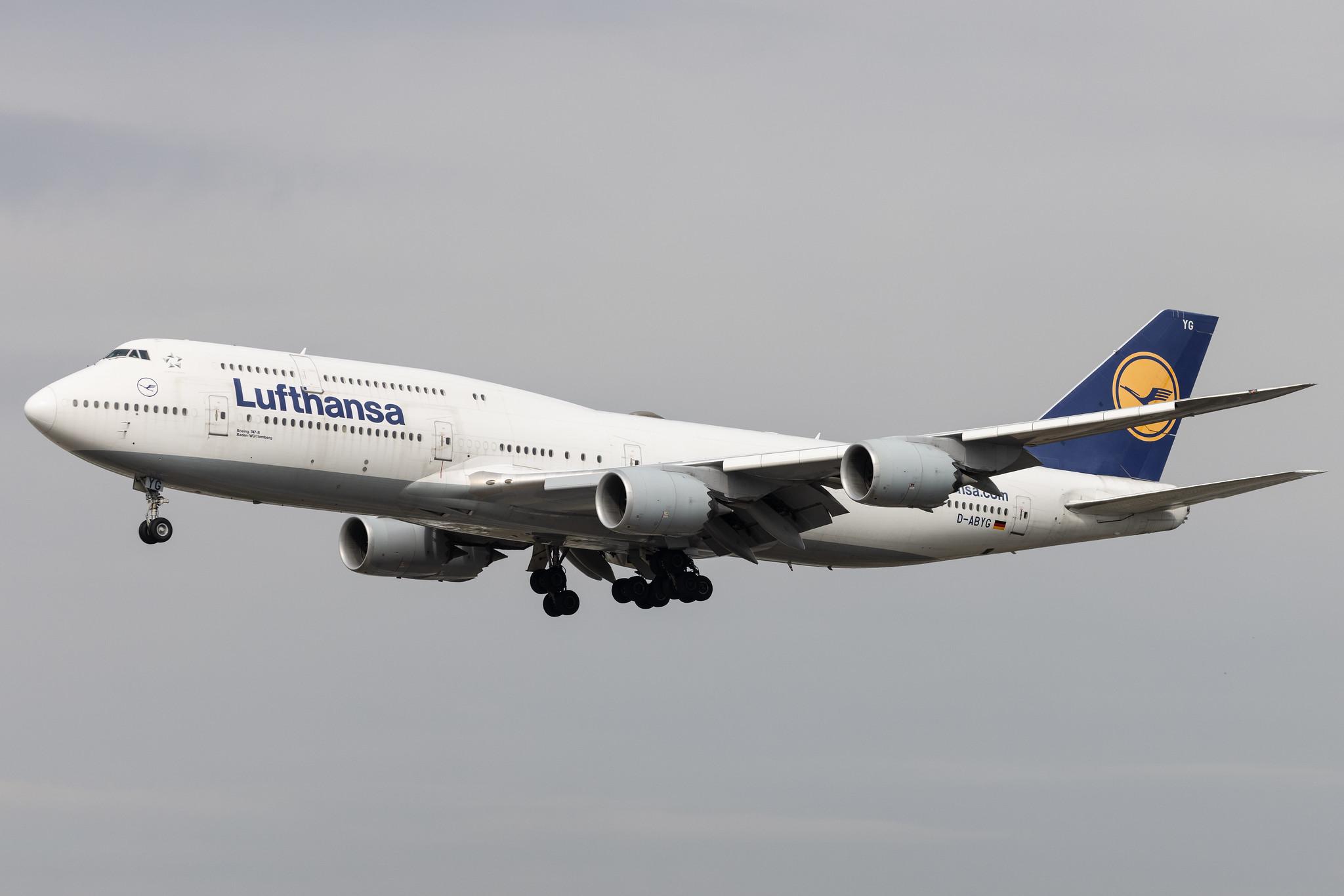 Frankfurt Airport: Lufthansa (LH / DLH) | Boeing 747-830 B748 | D-ABYG | MSN 37831