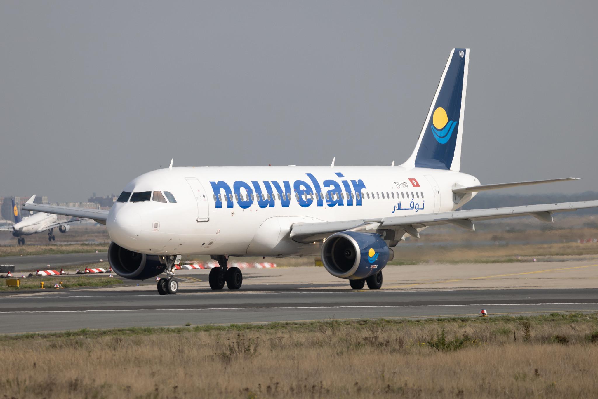 Frankfurt Airport: Nouvelair (BJ / LBT) | Operator: Nouvelair Tunisie | Airbus A320-214 A320 | TS-IND | MSN 5016