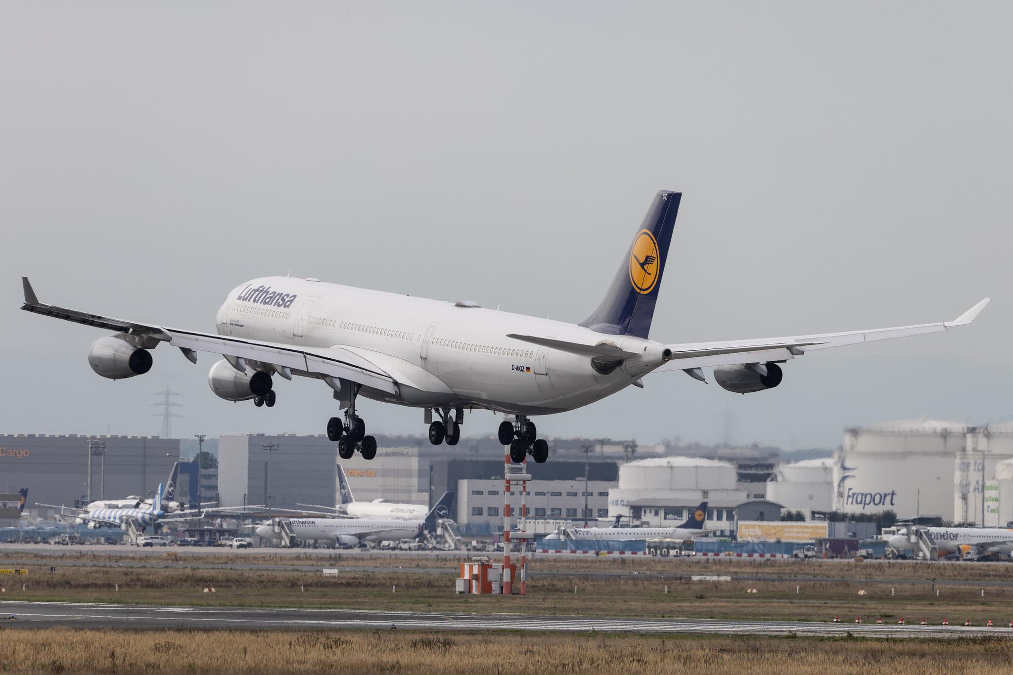 Frankfurt Airport: Lufthansa (LH / DLH) | Airbus A340-313 A343 | D-AIGZ | MSN 0347