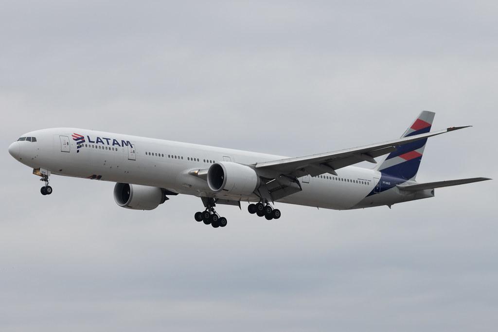 Frankfurt Airport: LATAM Airlines (LA / LAN) | Operator: LATAM Brasil | Boeing 777-32W(ER) B77W | PT-MUE | MSN 38886