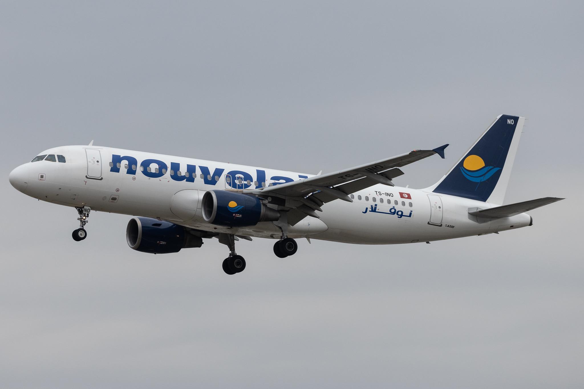 Frankfurt Airport: Nouvelair (BJ / LBT) | Operator: Nouvelair Tunisie | Airbus A320-214 A320 | TS-INO | MSN 3480