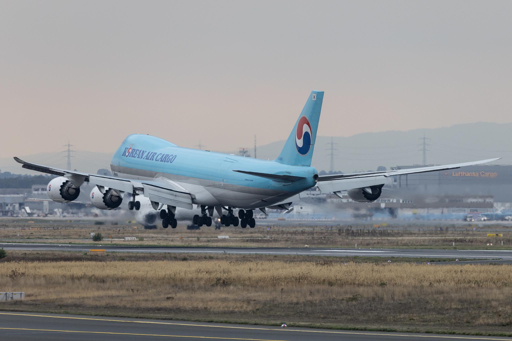 Frankfurt Airport: Korean Air Cargo (KE / KAL) | Operator: Korean Air | Boeing 747-8B5F B748 | HL7629 | MSN 37657