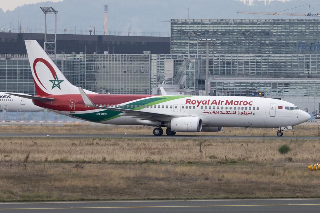 Frankfurt Airport: Royal Air Maroc (AT / RAM) | Boeing 737-8B6 B738 | CN-ROS | MSN 37718