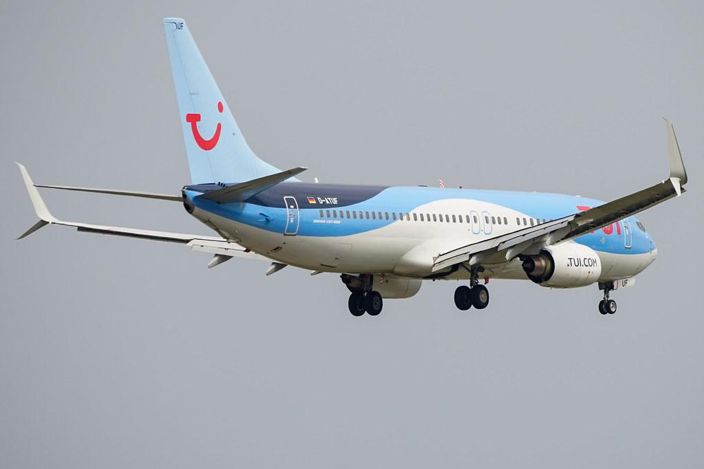 Frankfurt Airport: TUI (X3 / TUI) | Operator: TUI fly | Boeing 737-8K5 B738 | D-ATUF | MSN 34687