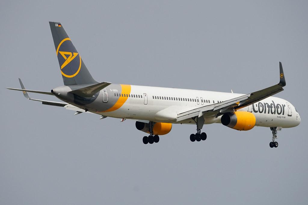 Frankfurt Airport: Condor (DE / CFG) | Boeing 757-330 B753 | D-ABOA | MSN 29016