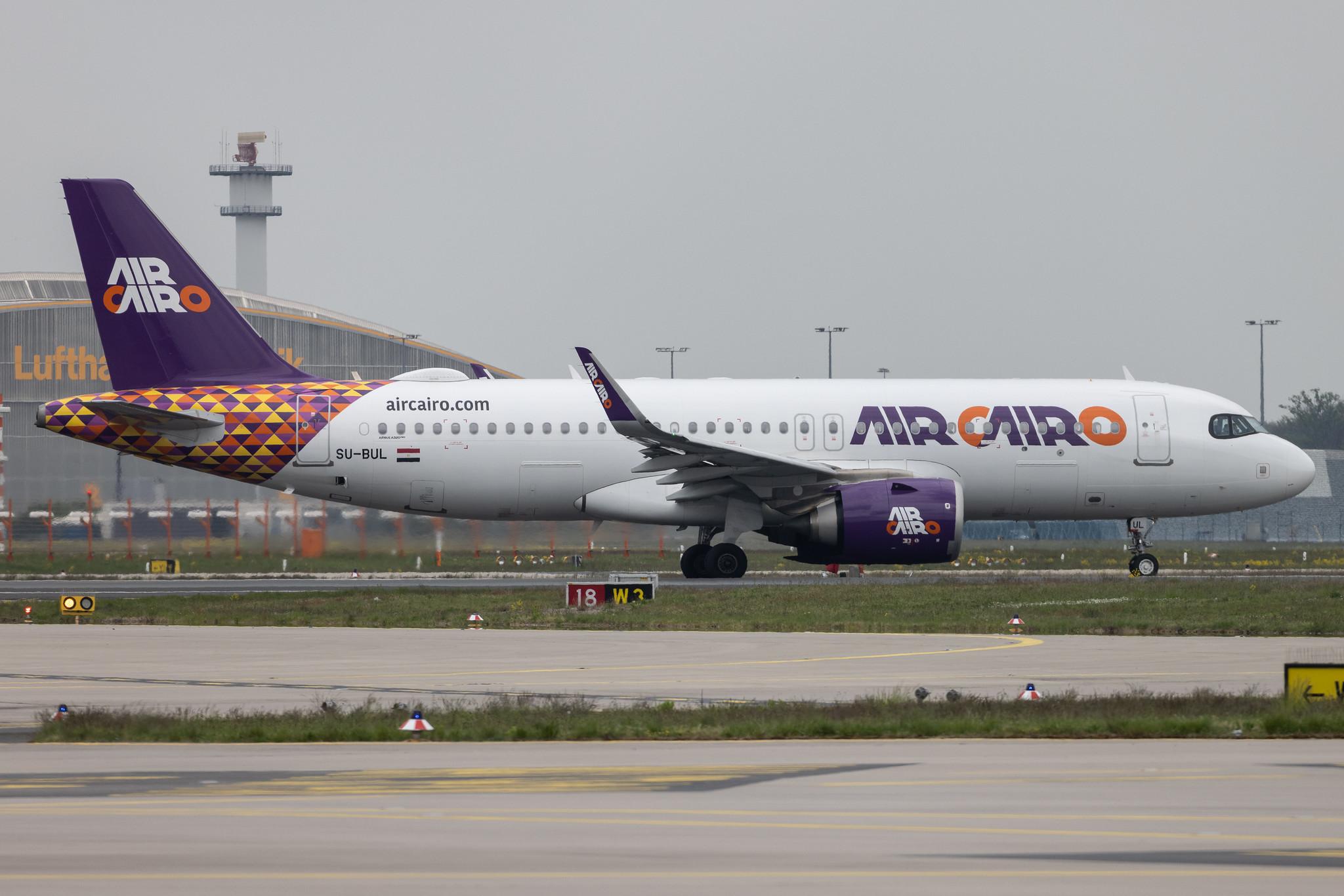 Frankfurt Airport: Air Cairo (SM / MSC) | Airbus A320-251N A20N | SU-BUL | MSN 08970