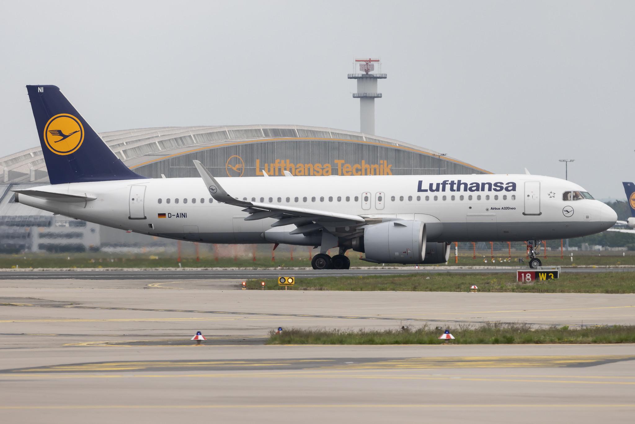 Frankfurt Airport: Lufthansa (LH / DLH) | Airbus A320-271N A20N | D-AINI | MSN 7710