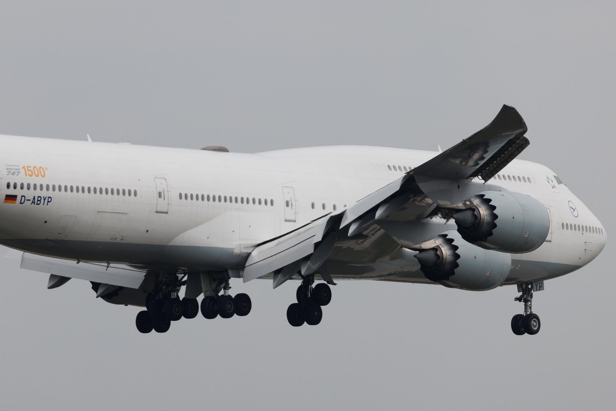 Frankfurt Airport: Lufthansa (LH / DLH) | Boeing 747-830 B748 | D-ABYP | MSN 37839