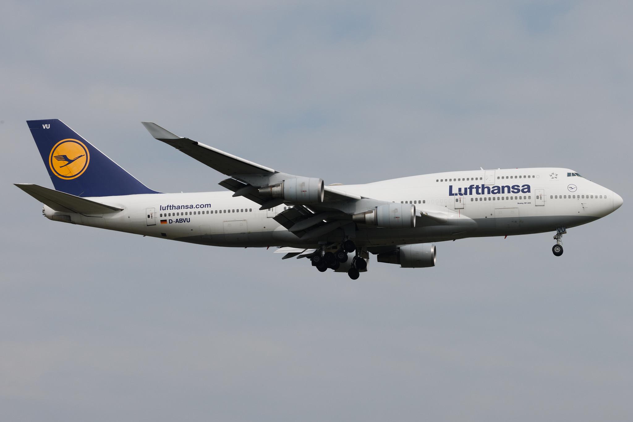 Frankfurt Airport: Lufthansa (LH / DLH) | Boeing 747-430 B744 | D-ABVU | MSN 29492