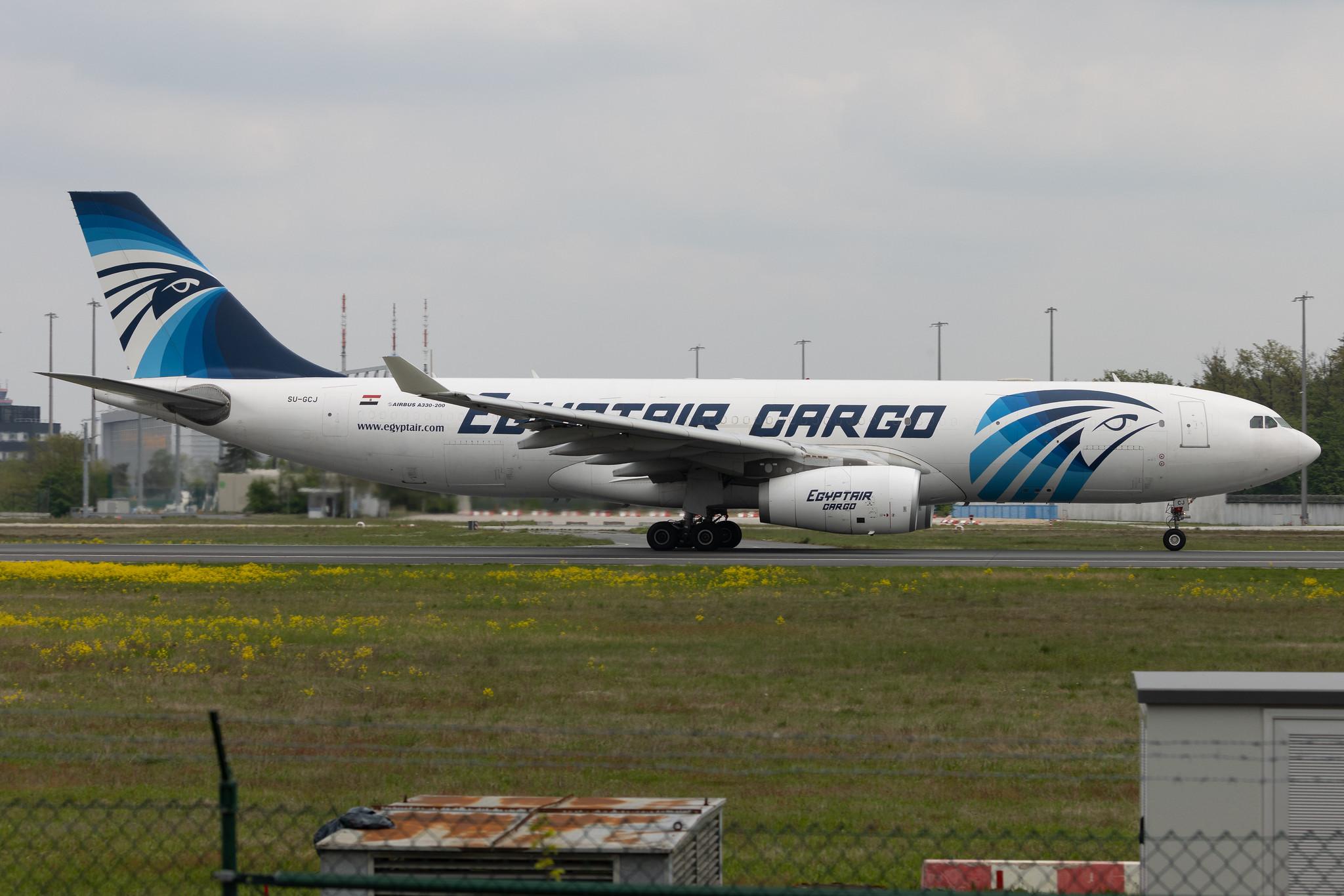 Frankfurt Airport: EgyptAir Cargo (/ MSX) | Airbus A330-243(P2F) A332 | SU-GCJ | MSN 0709