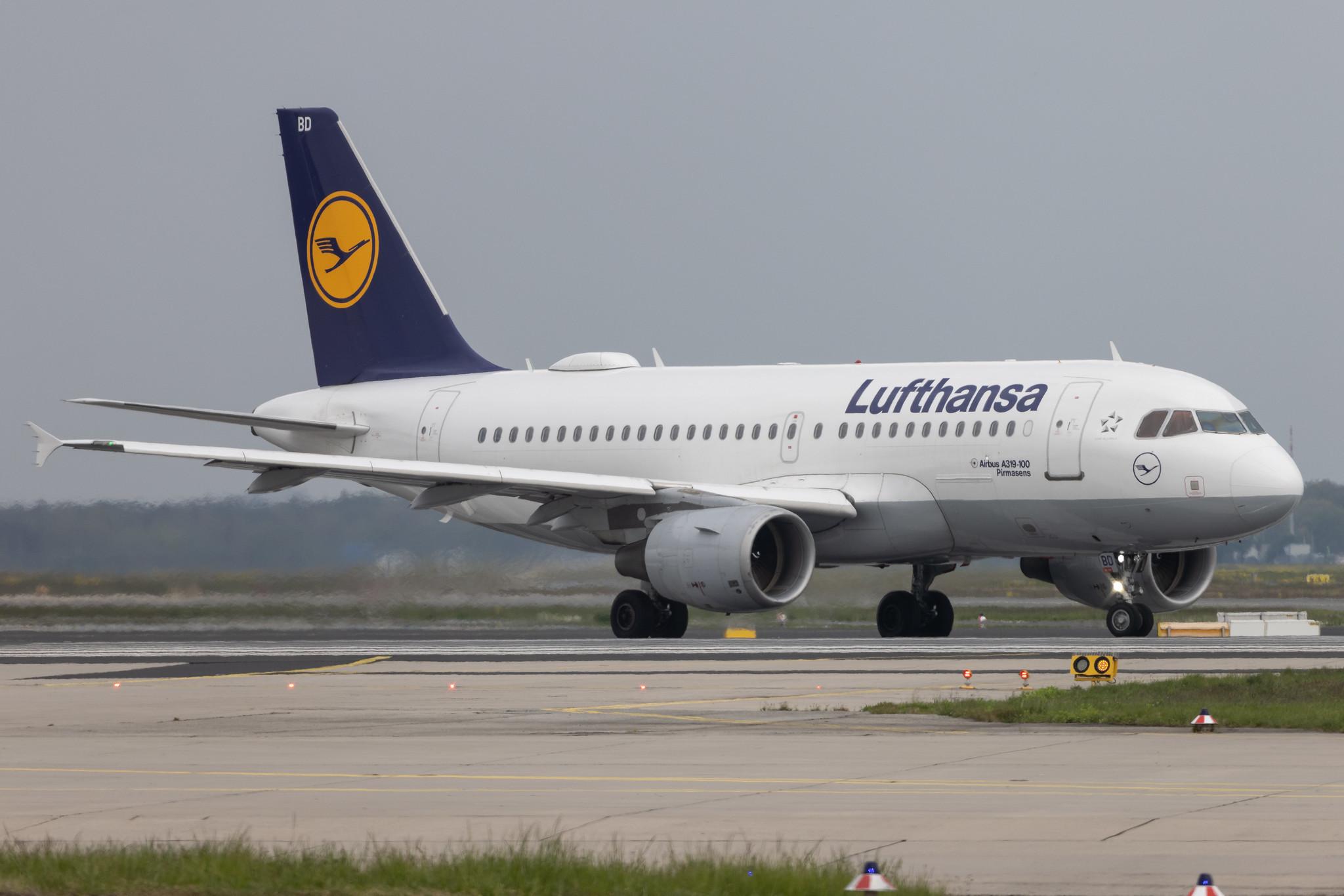 Frankfurt Airport: Lufthansa (LH / DLH) | Airbus A319-112 A319 | D-AIBD | MSN 4455