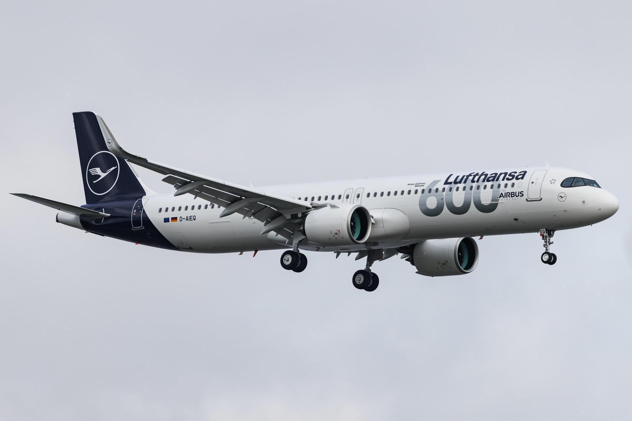 Hamburg Finkenwerder: Lufthansa (LH / DLH) | Livery: 600th Airbus Aircraft | Airbus A321-271NX A21N | D-AIEQ | MSN 11267