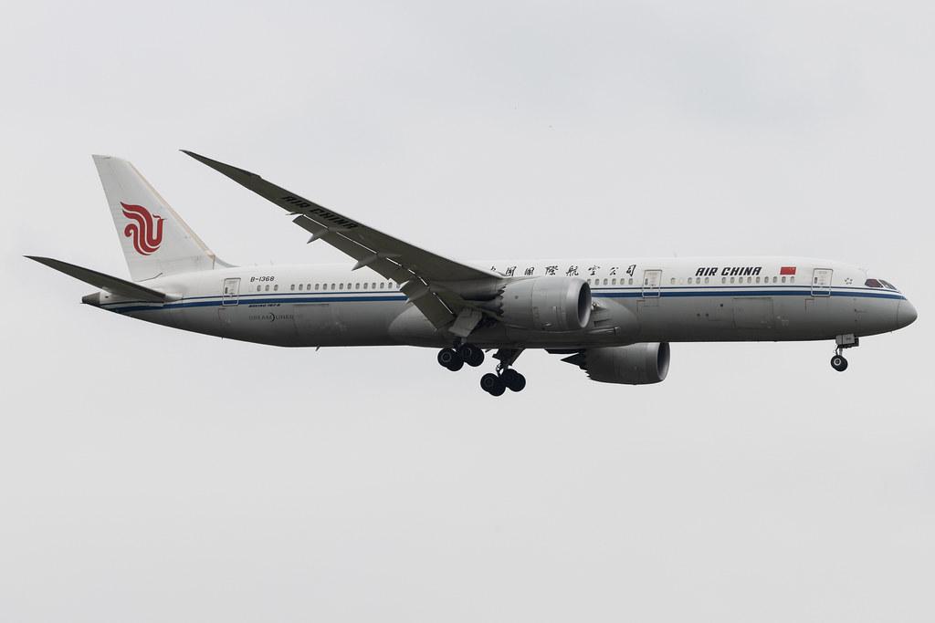 Frankfurt Airport: Air China (CA / CCA) | Boeing 787-9 Dreamliner B789 | B-1368 | MSN 34318