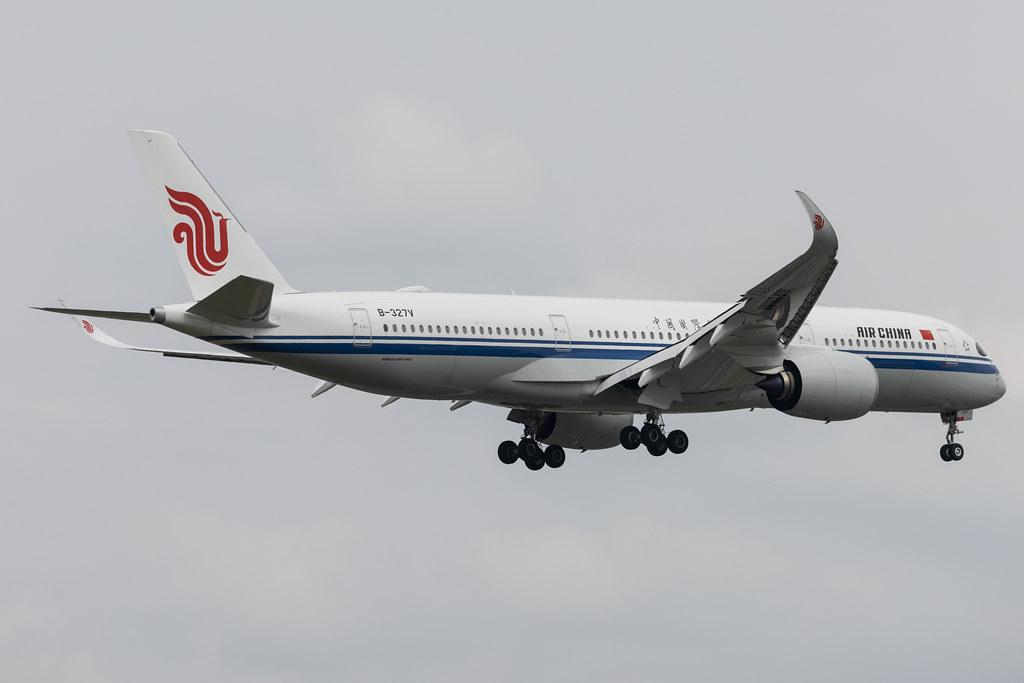 Frankfurt Airport: Air China (CA / CAA) | Airbus A350-941 A359 | B-327V | MSN 528