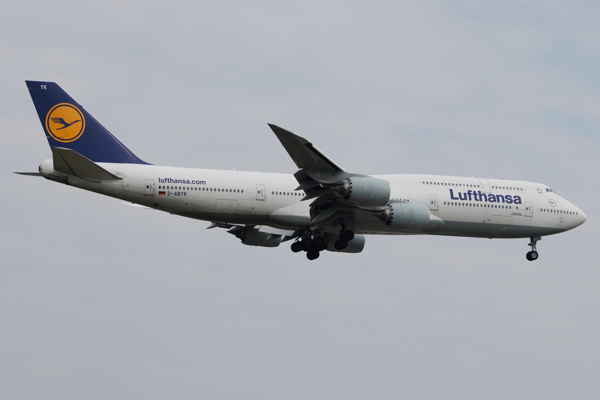 Frankfurt Airport: Lufthansa (LH / DLH) | Boeing 747-830 B748 | D-ABYK | MSN 37835