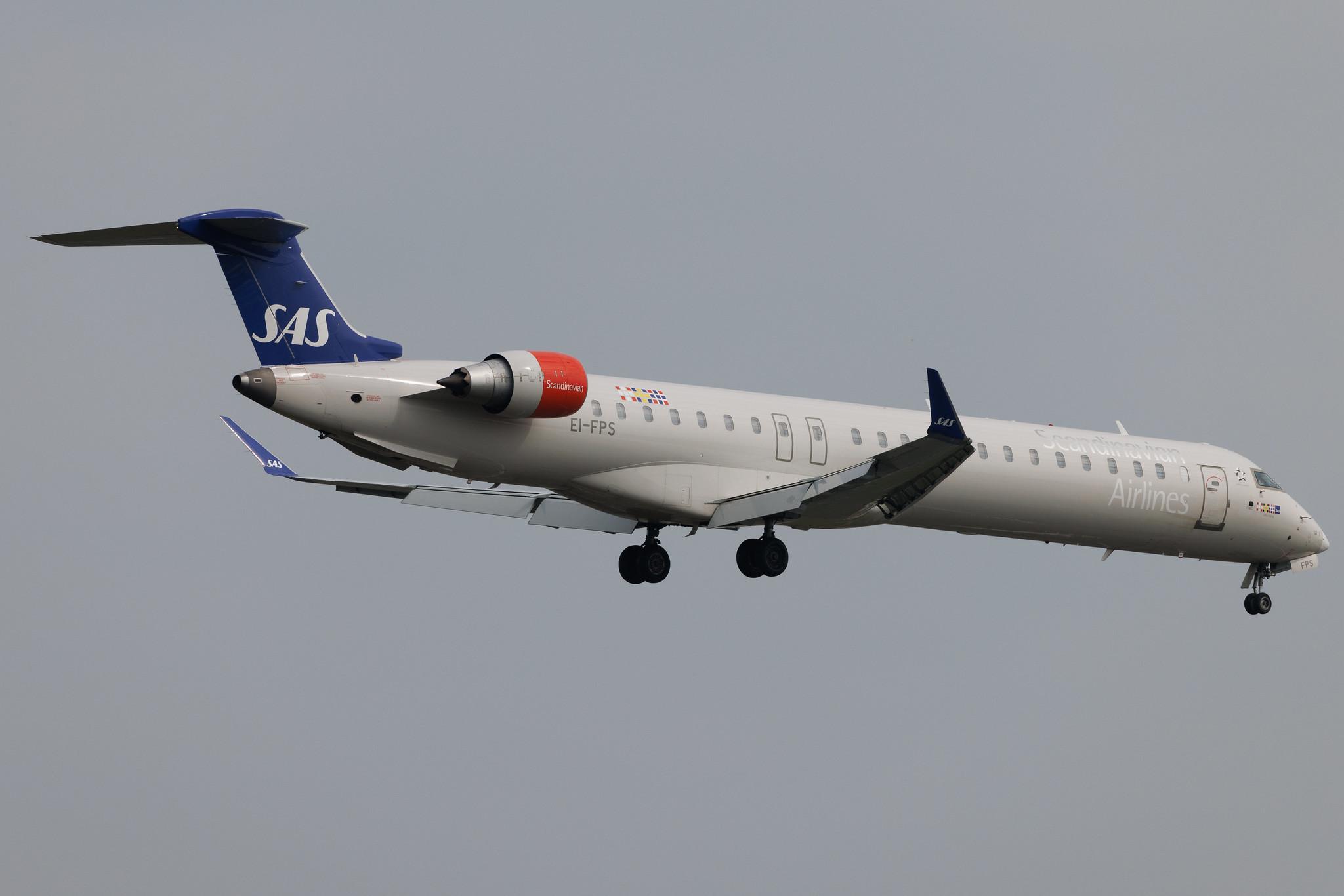 Frankfurt Airport: SAS (SK / SAS) | Operator: Cityjet | Mitsubishi CRJ-900LR CRJ9 | EI-FPS | MSN 15437
