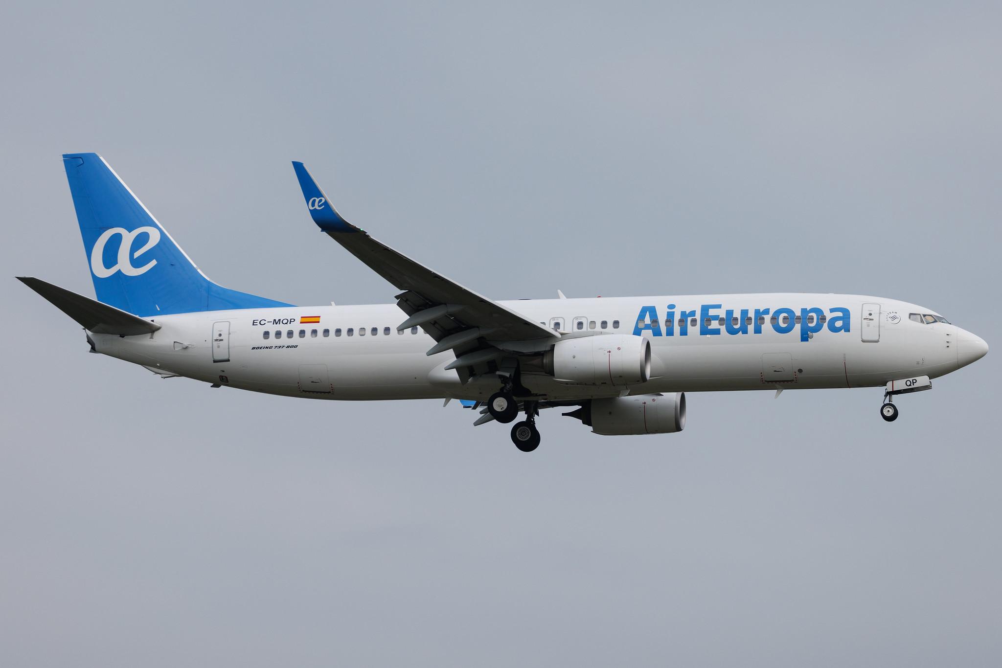 Frankfurt Airport: Air Europa (UX / AEA) | Boeing 737-85P B738 | EC-MQP | MSN 60588