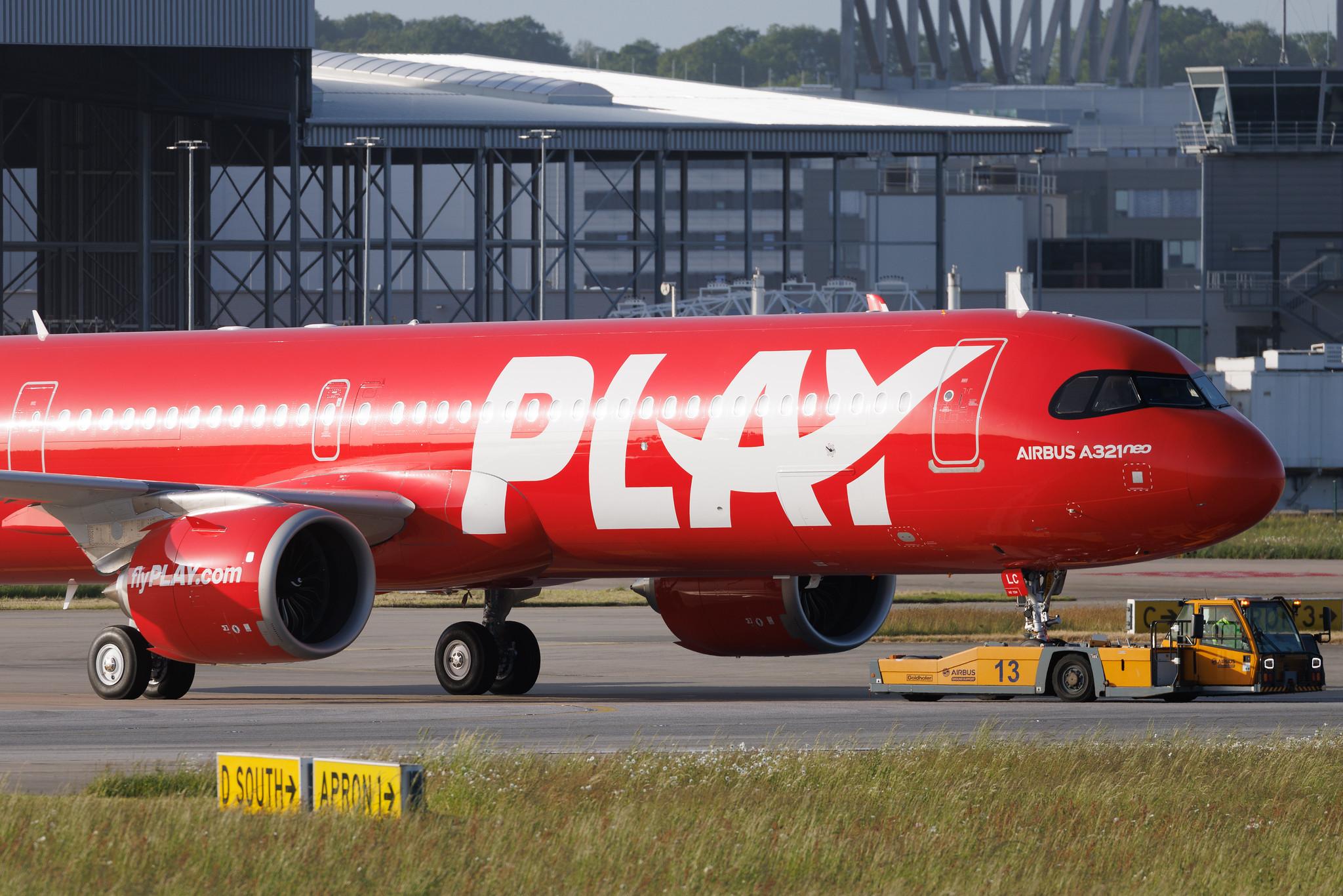 Hamburg Finkenwerder: Play (OG / FPY) | Airbus A321-251NX A21N | D-AZYA | TF-PLC | MSN 11345