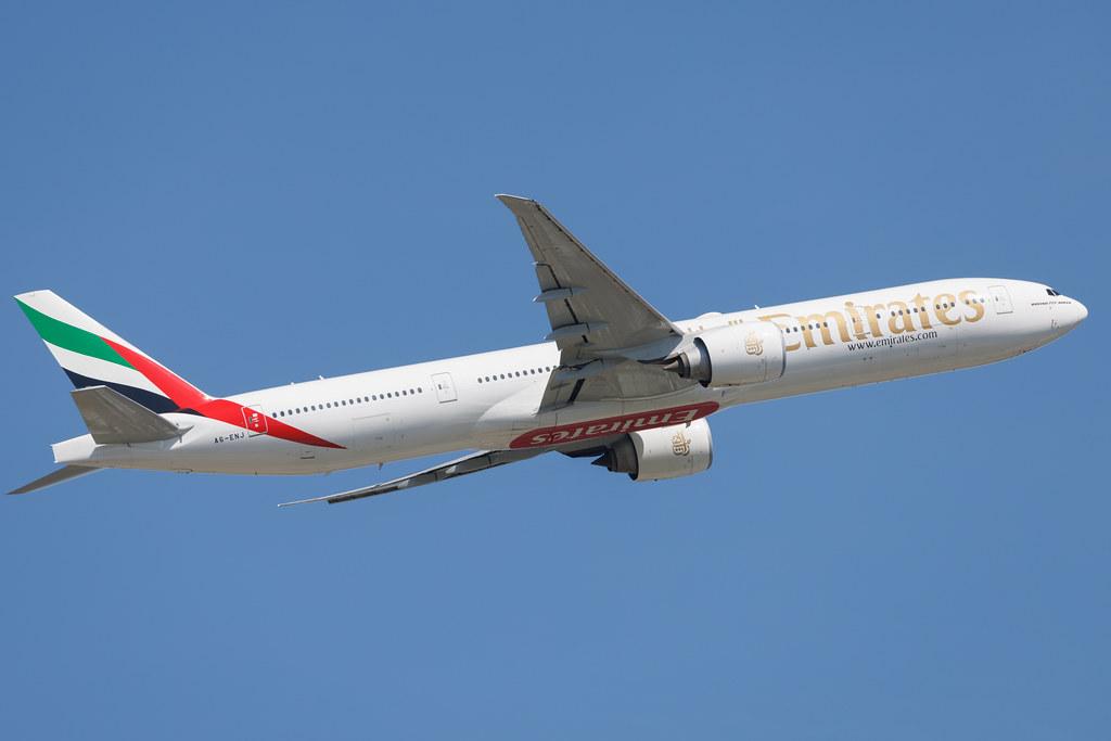 Frankfurt Airport: Emirates (EK / UAE) |  Boeing 777-31H(ER) B77W | A6-ENJ | MSN 35605
