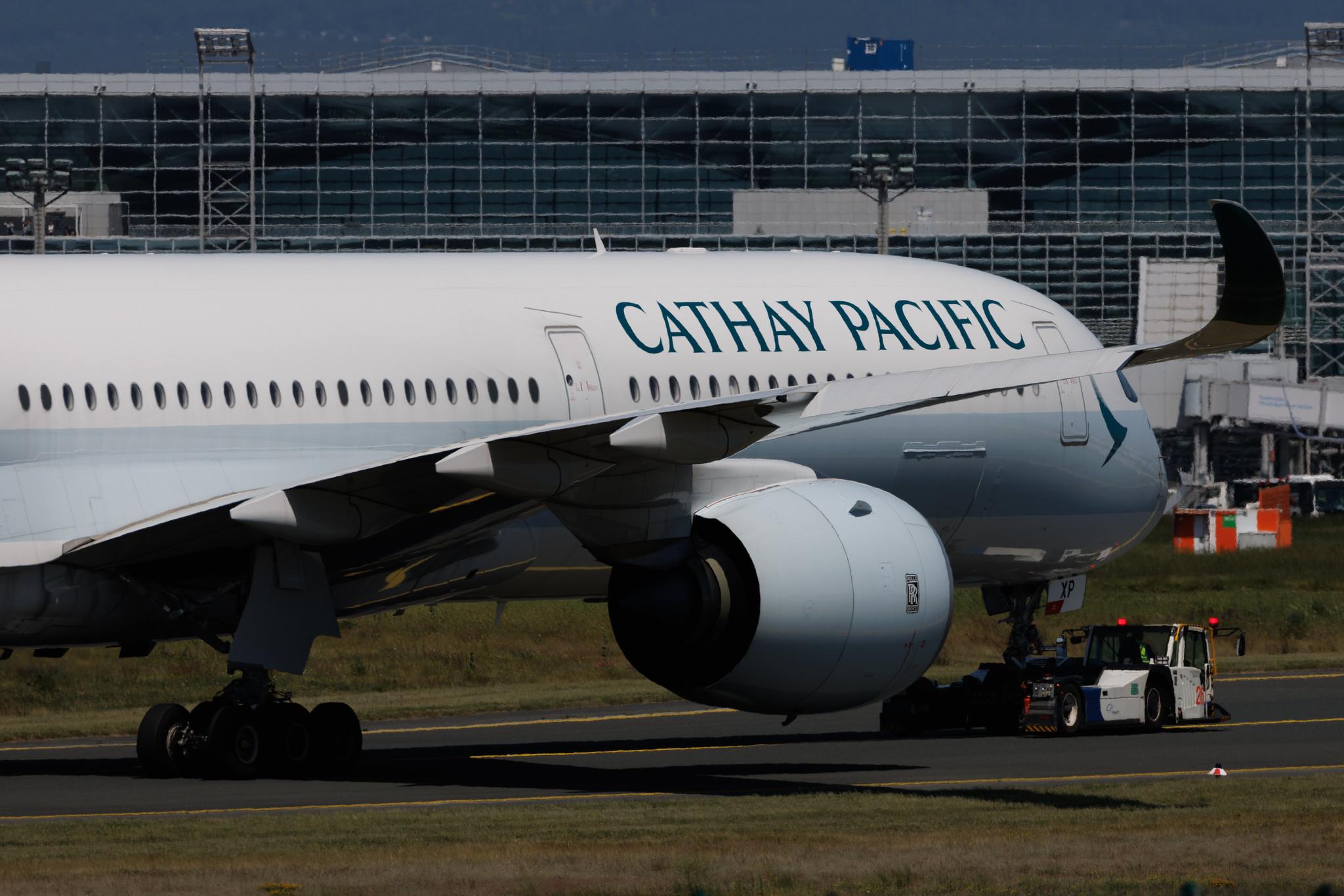 Frankfurt Airport: Cathay Pacific (CX / CPA) | Airbus A350-1041 A35K | B-LXP | MSN 503