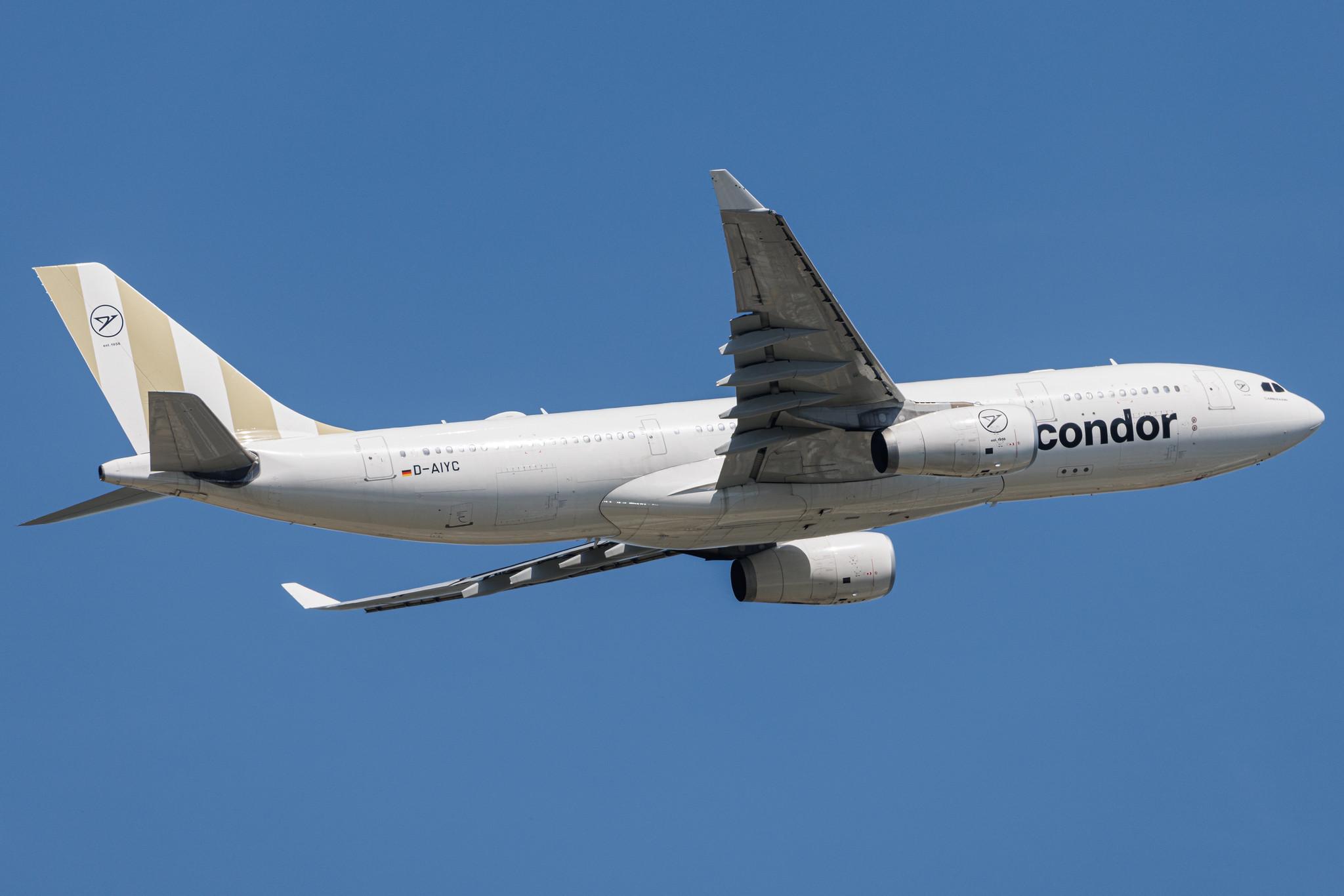 Frankfurt Airport: Condor (DE / CFG) | Airbus A330-243 A332 | D-AIYC | MSN 0975