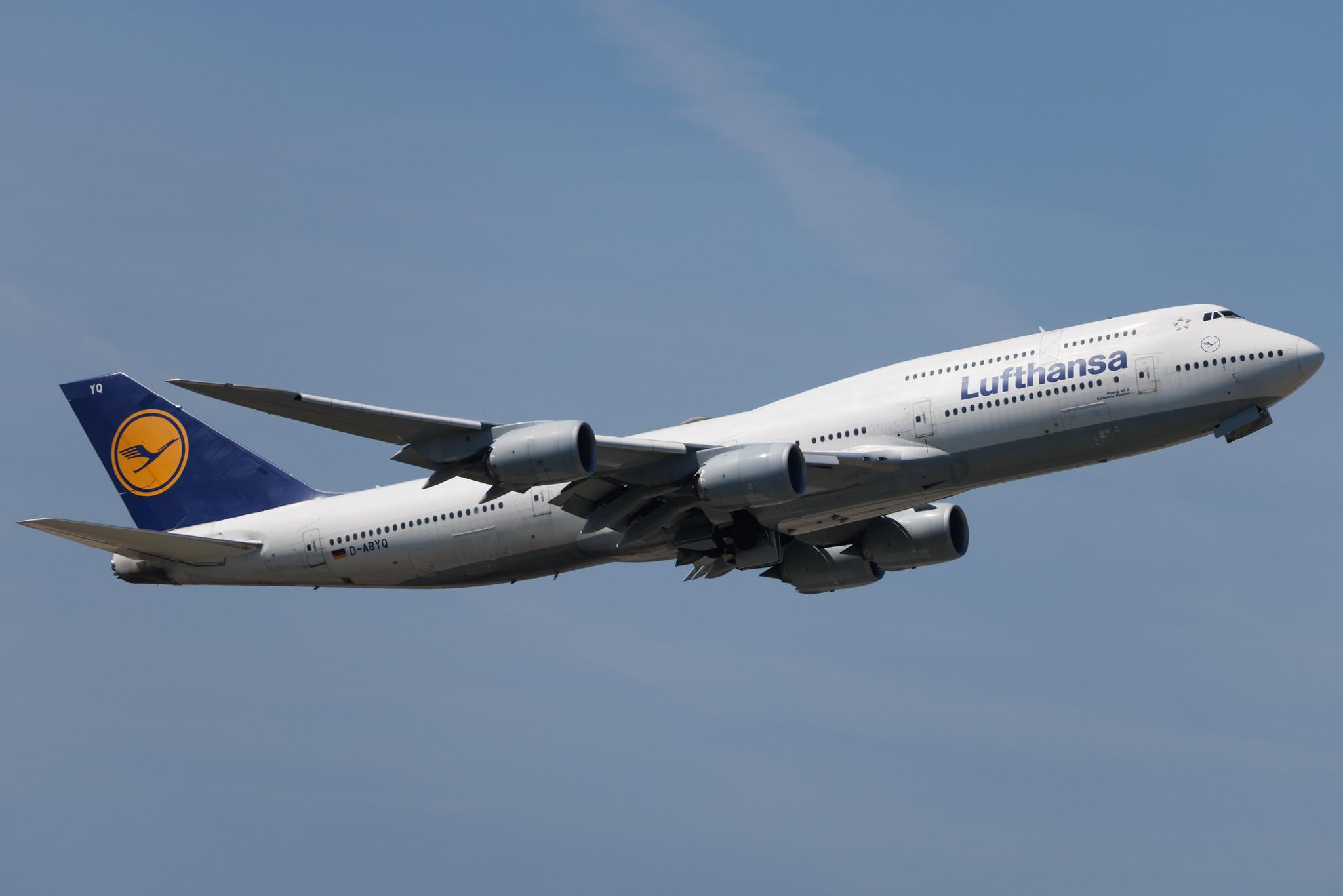 Frankfurt Airport: Lufthansa (LH / DLH) | Boeing 747-830 B748 | D-ABYQ | MSN 37840