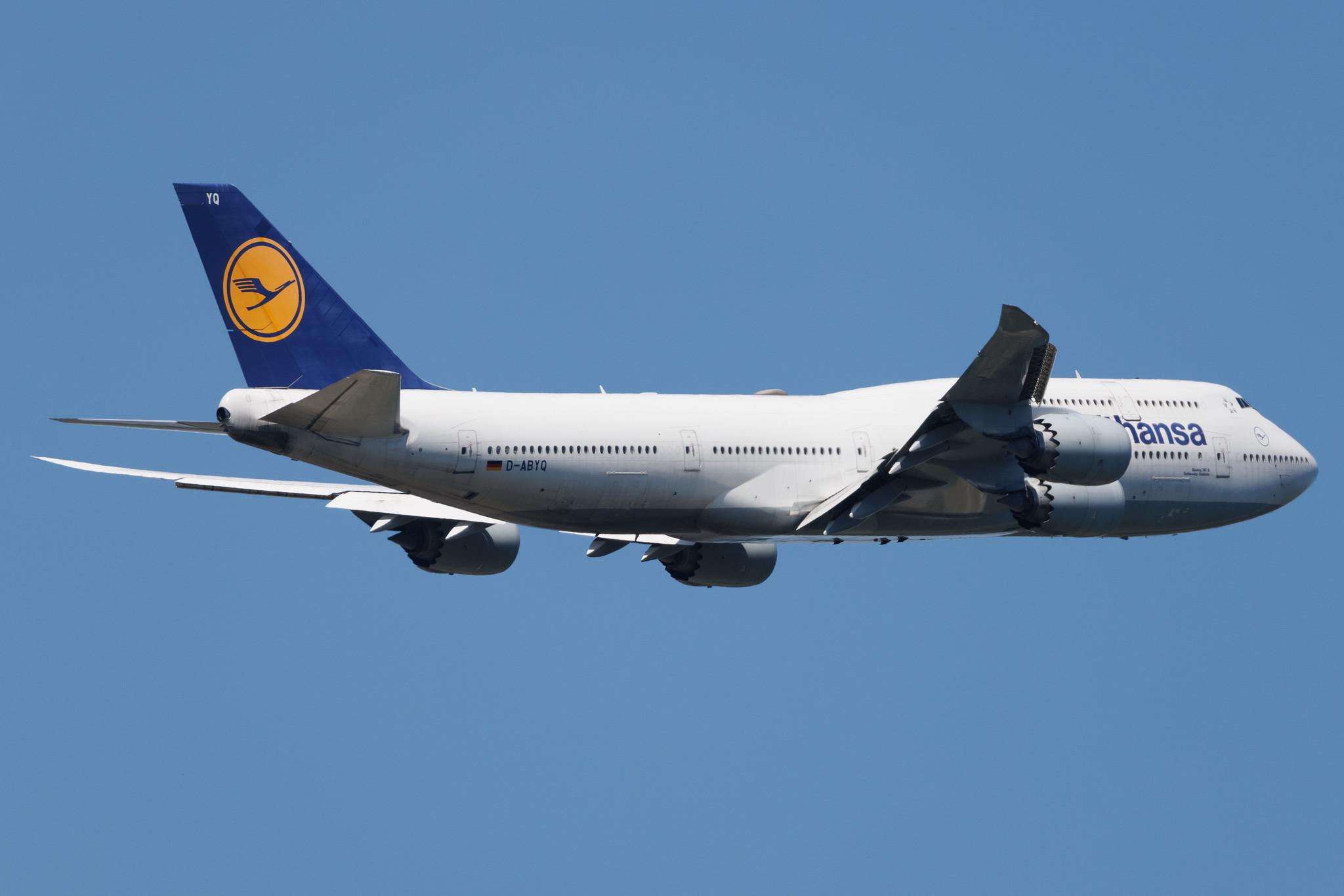 Frankfurt Airport: Lufthansa (LH / DLH) | Boeing 747-830 B748 | D-ABYQ | MSN 37840