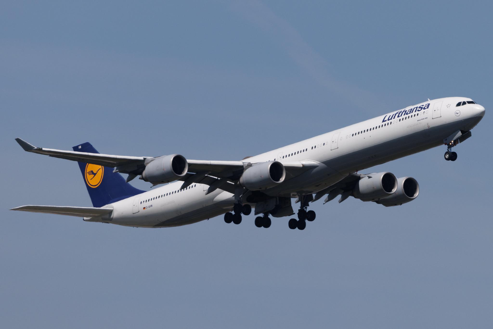Frankfurt Airport: Lufthansa (LH / DLH) | Airbus A340-642 A346 | D-AIHW | MSN 0972