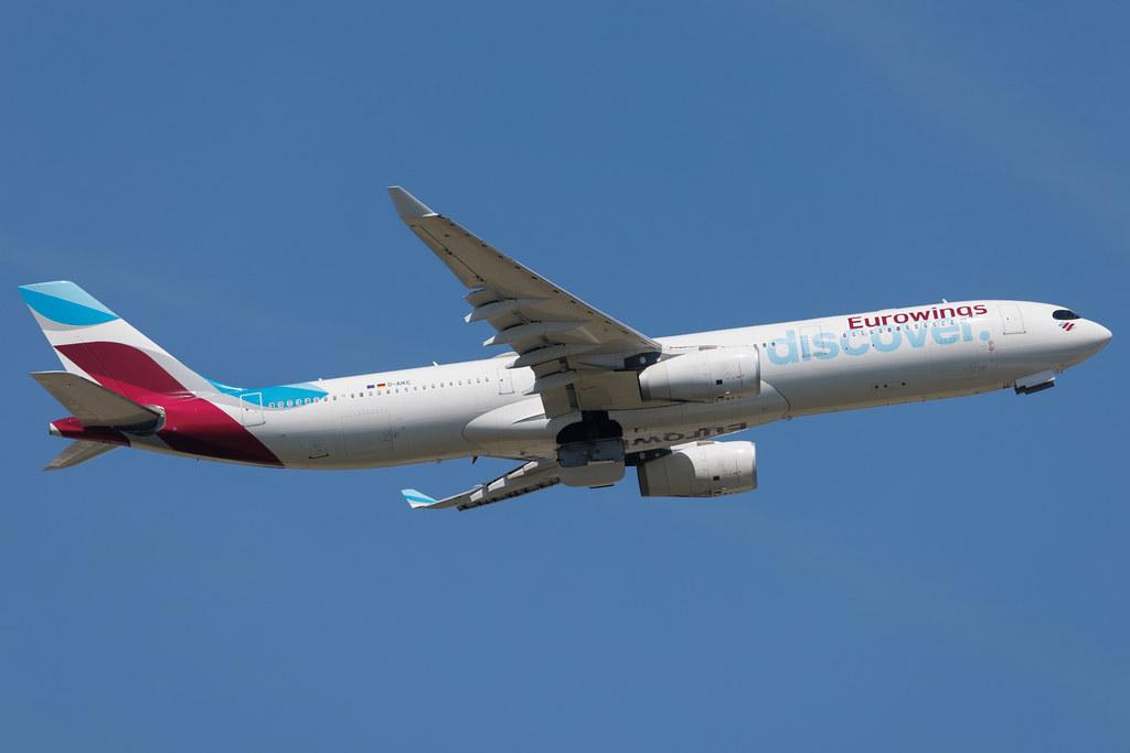 Frankfurt Airport: Eurowings Discover (4Y / OCN) | Airbus A330-343 A333 | D-AIKC | MSN 0579