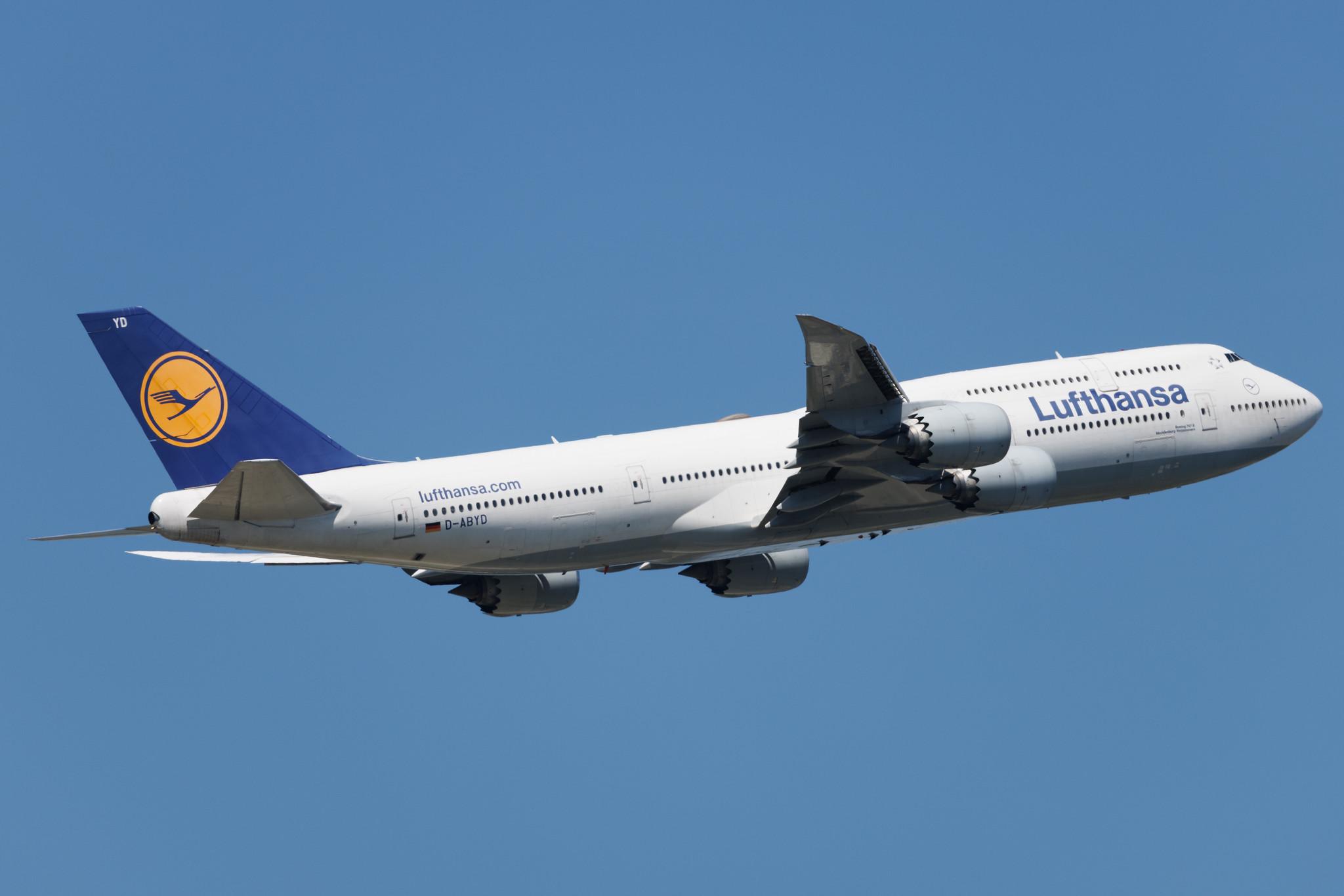 Frankfurt Airport: Lufthansa (LH / DLH) | Boeing 747-830 B748 | D-ABYD | MSN 37829