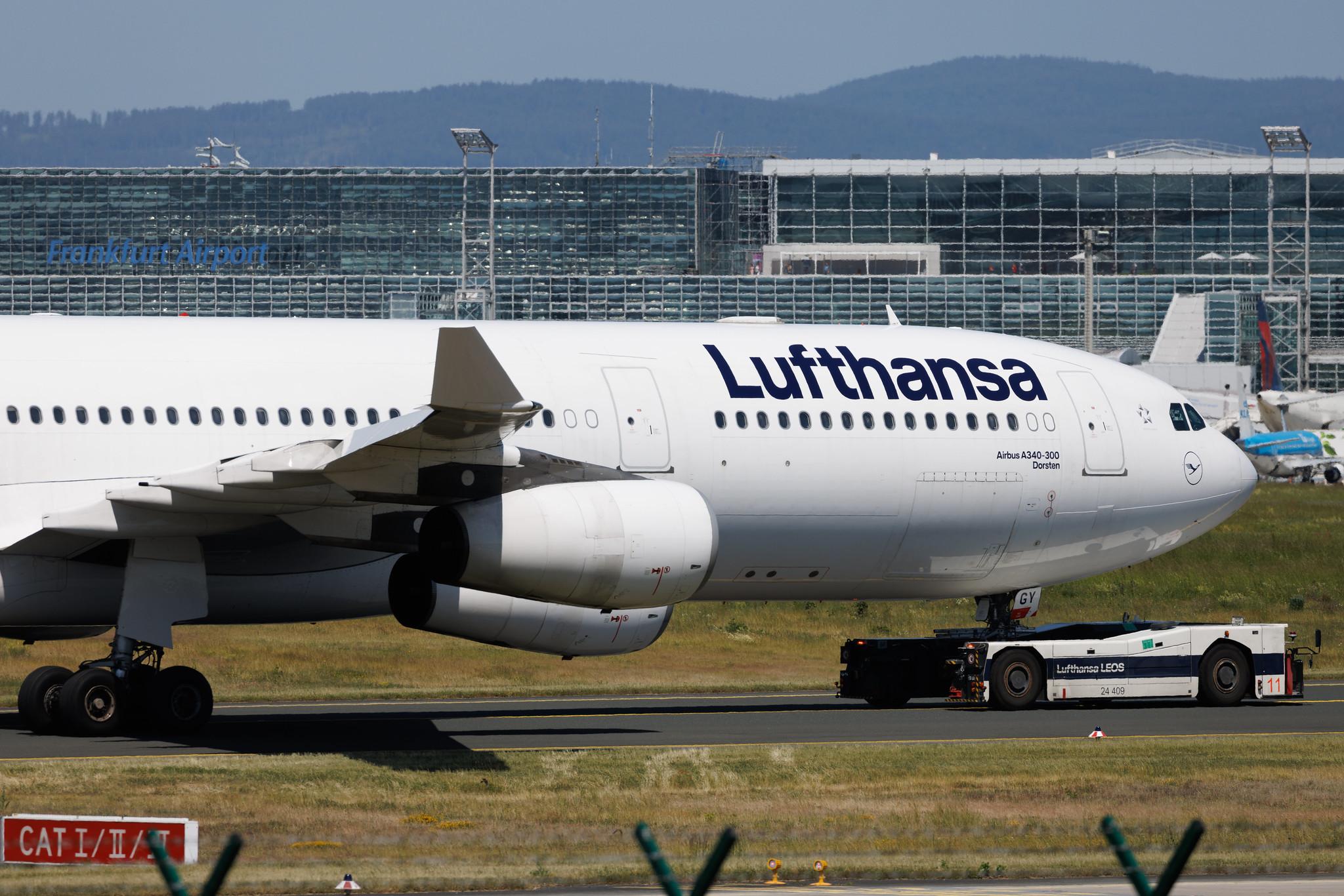 Frankfurt Airport: Lufthansa (LH / DLH) | Airbus A340-313 A343 | D-AIGY | MSN 0335