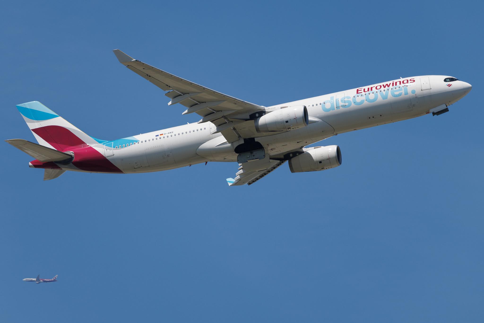 Frankfurt Airport: Eurowings Discover (4Y / OCN) | Airbus A330-343 A333 | D-AIKE | MSN 0636