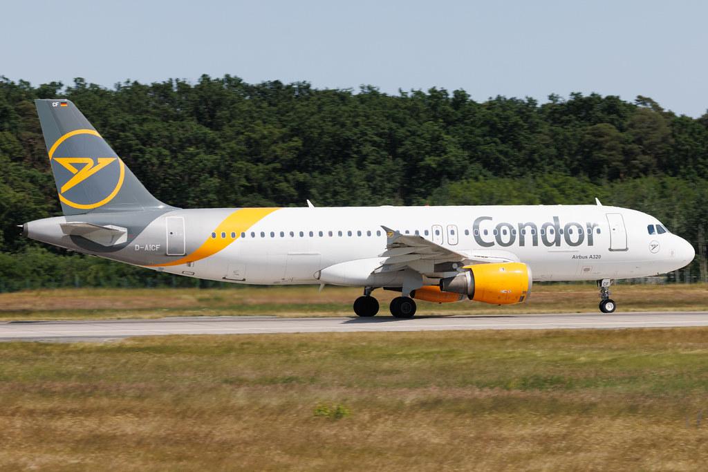 Frankfurt Airport: Condor (DE / CFG) | Airbus A320-212 A320 | D-AICF | MSN 0905