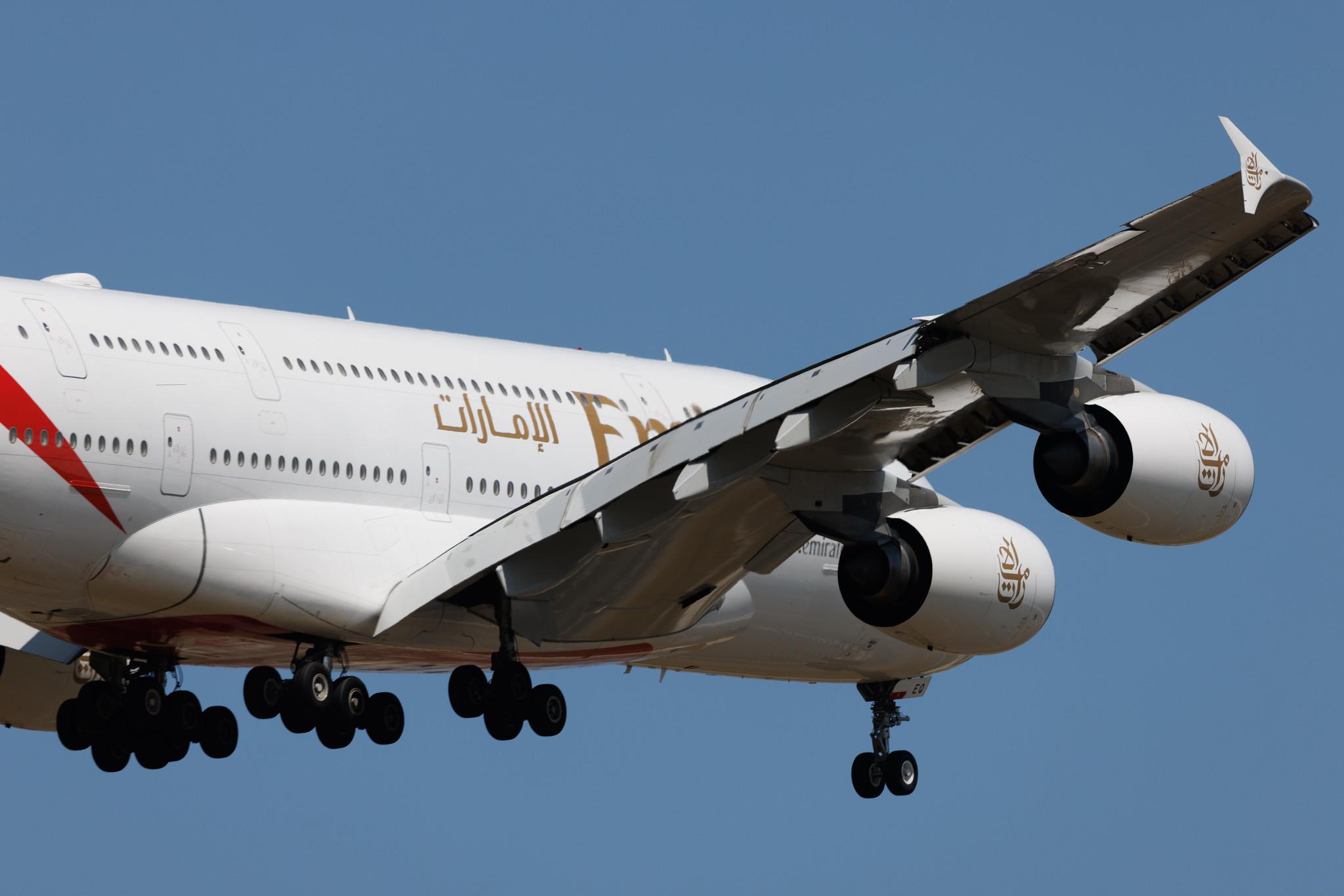 Frankfurt Airport: Emirates (EK / UAE) | Airbus A380-861 A388 | A6-EEQ | MSN 141
