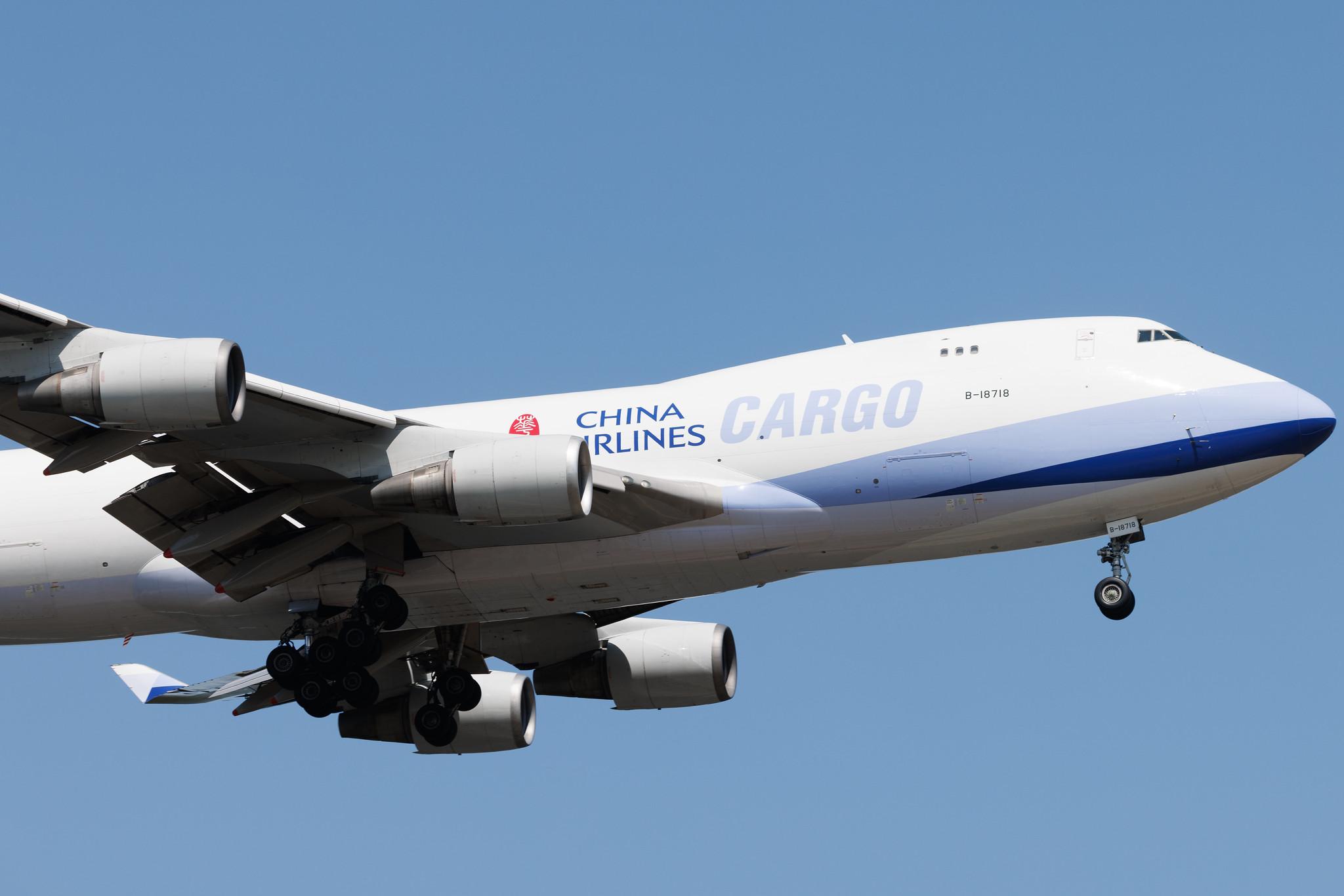 Frankfurt Airport: China Airlines Cargo (CI / CAL) | Operator: China Airlines | Boeing 747-409(F) B744 | B-18718 | MSN 30770