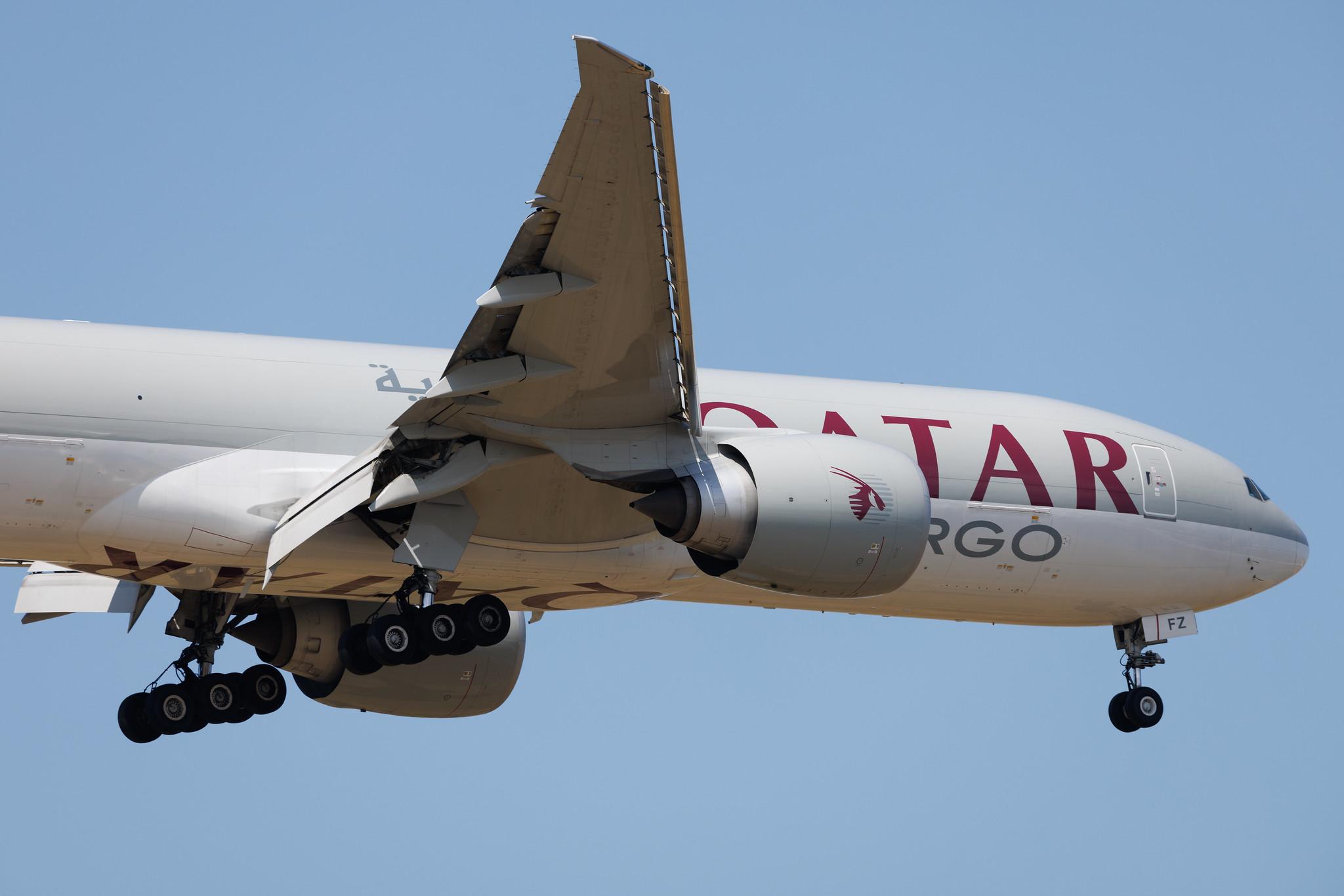 Frankfurt Airport: Qatar Cargo (QR / QTR) | Operator: Qatar Airways | Boeing 777-F B77L | A7-BFZ | MSN 66872
