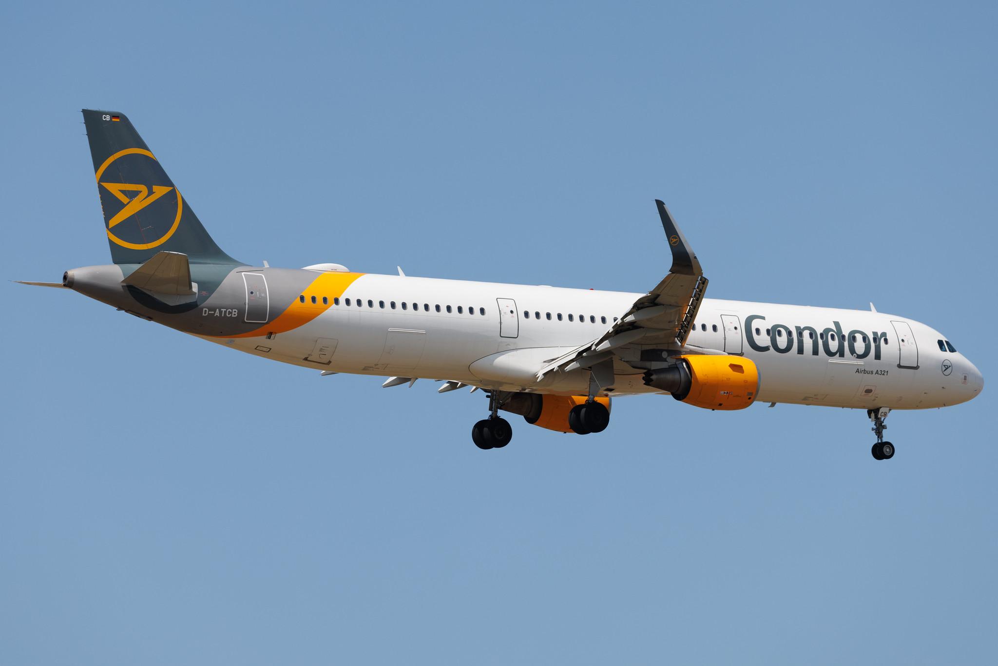 Frankfurt Airport: Condor (DE / CFG) | Airbus A321-211 A321 | D-ATCB | MSN 6432