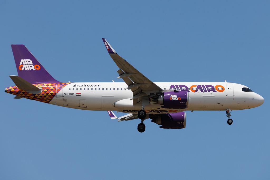 Frankfurt Airport: Air Cairo (SM / MSC) | Airbus A320-251N A20N | SU-BUK | MSN 10152