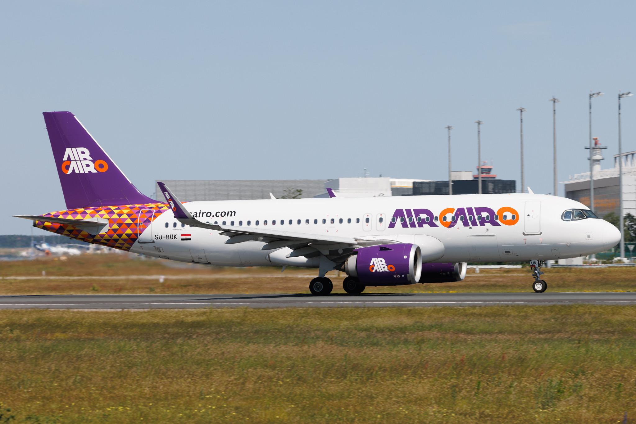 Frankfurt Airport: Air Cairo (SM / MSC) | Airbus A320-251N A20N | SU-BUK | MSN 10152