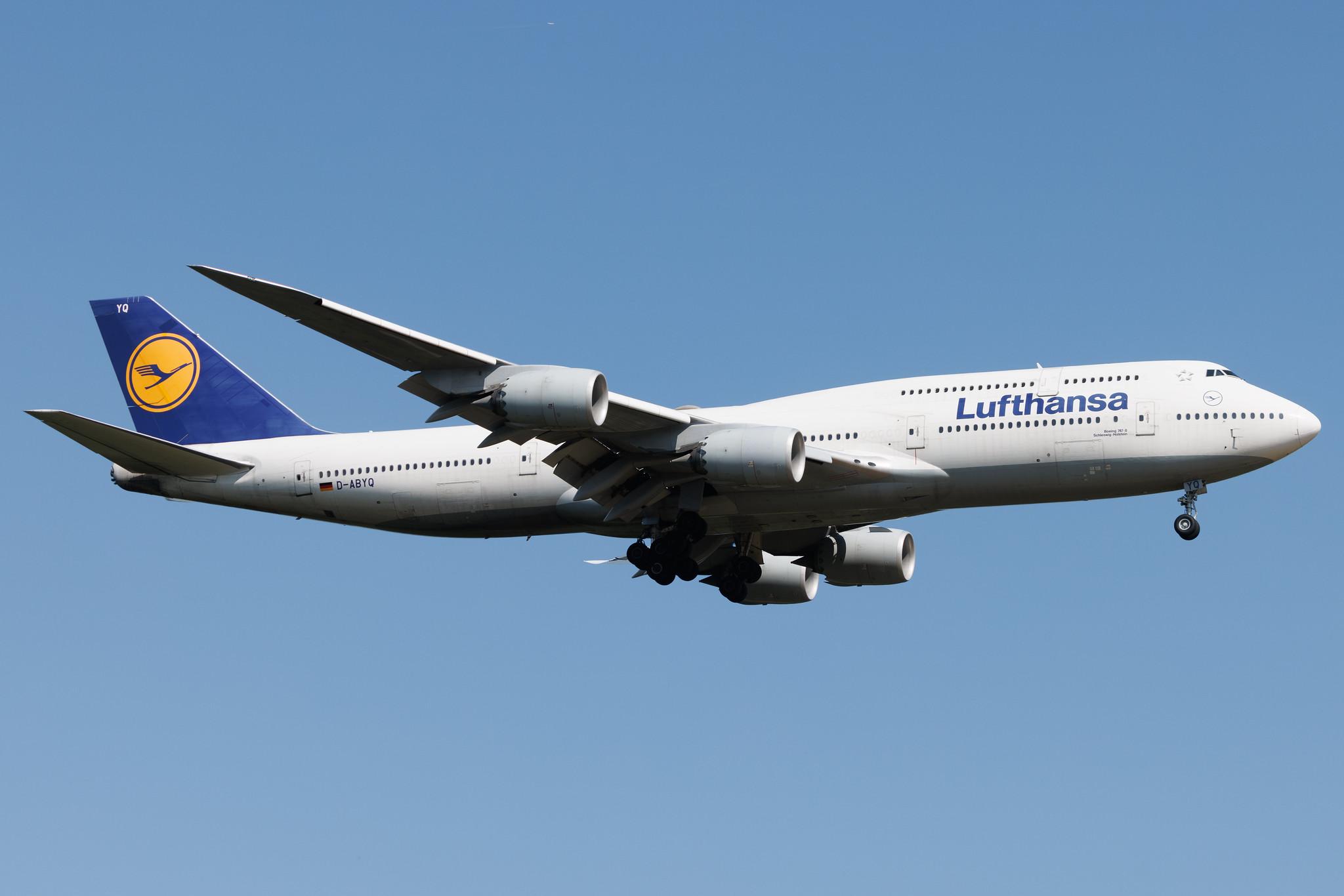 Frankfurt Airport: Lufthansa (LH / DLH) | Boeing 747-830 B748 | D-ABYQ | MSN 37840