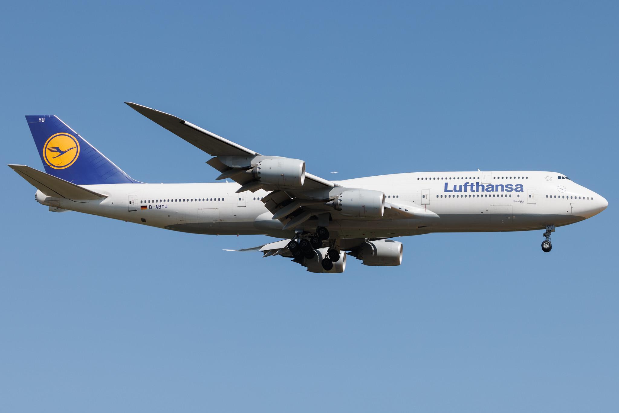 Frankfurt Airport: Lufthansa (LH / DLH) | Boeing 747-830 B748 | D-ABYU | MSN 37845