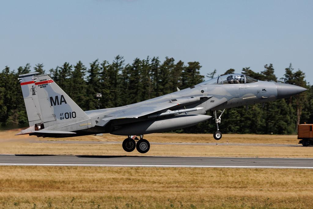 Fliegerhorst Hohn: United States Air Force (USAF) | McDonnell Douglas F-15C Eagle F15 | 84-0010 | MSN 919/C313