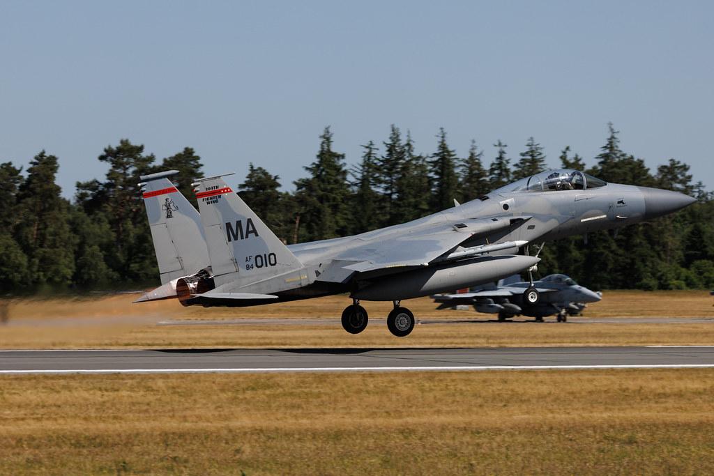 Fliegerhorst Hohn: United States Air Force (USAF) | McDonnell Douglas F-15C Eagle F15 | 84-0010 | MSN 919/C313